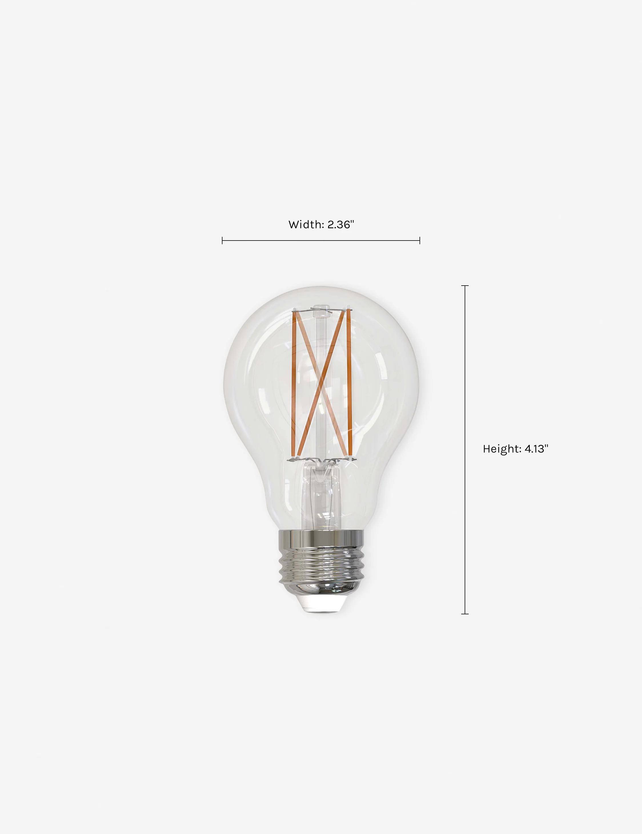 A19 LED Filament Bulb (Set of 4) - Image 3