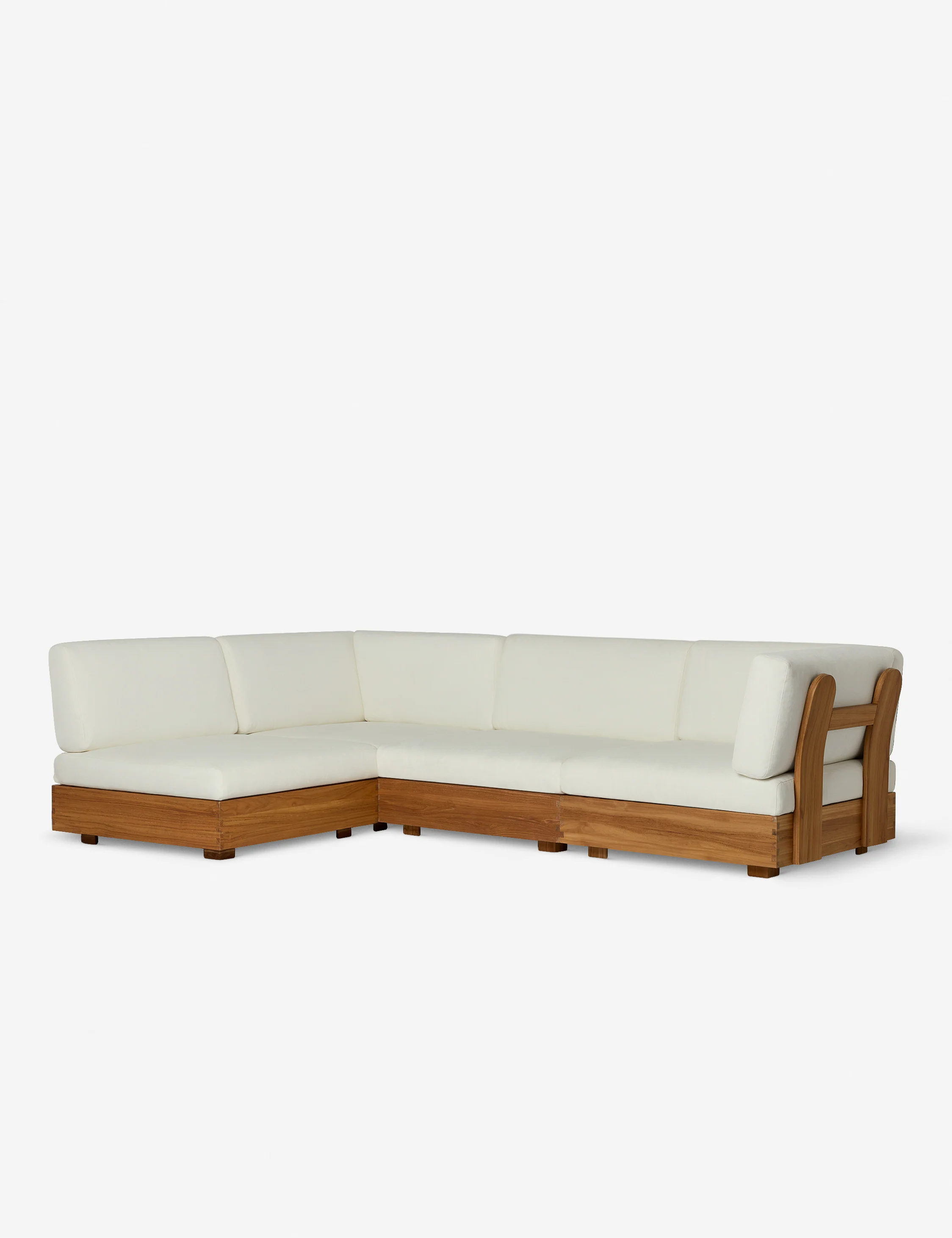 Abbot Outdoor Modular Chaise Sectional Sofa by Sarah Sherman Samuel - Image 3
