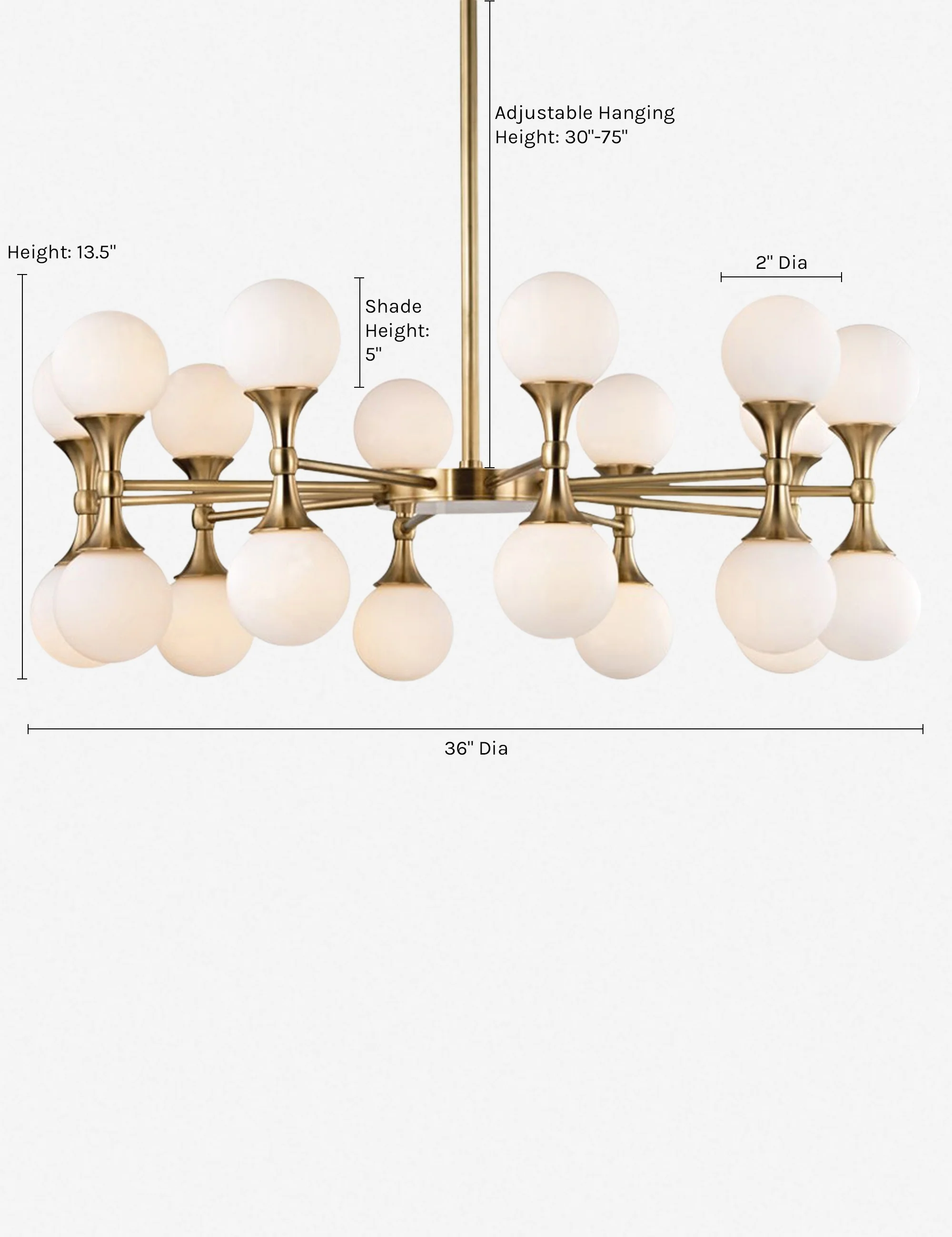 Abernathy Chandelier - Image 5