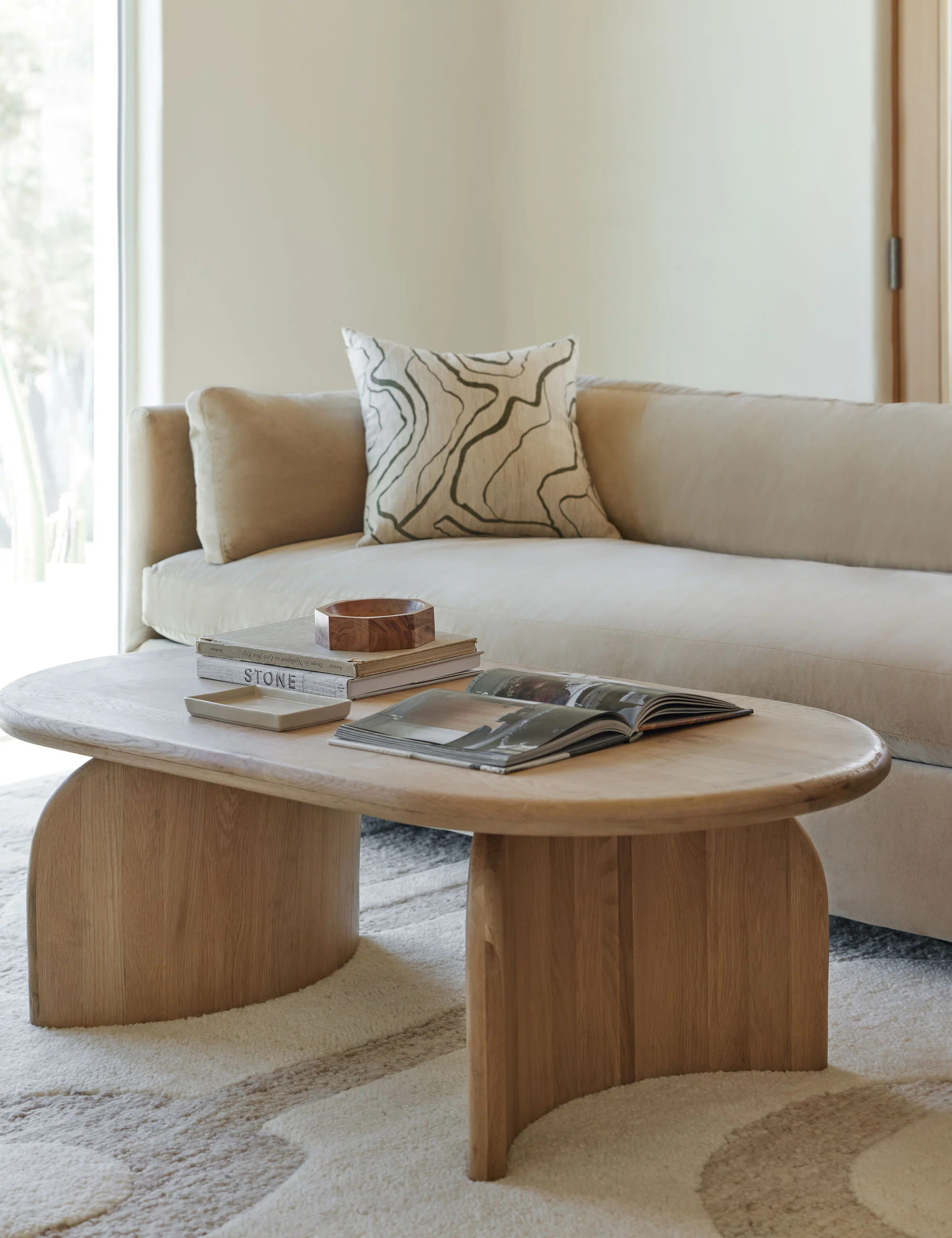 Ada Oval Coffee Table - Image 9