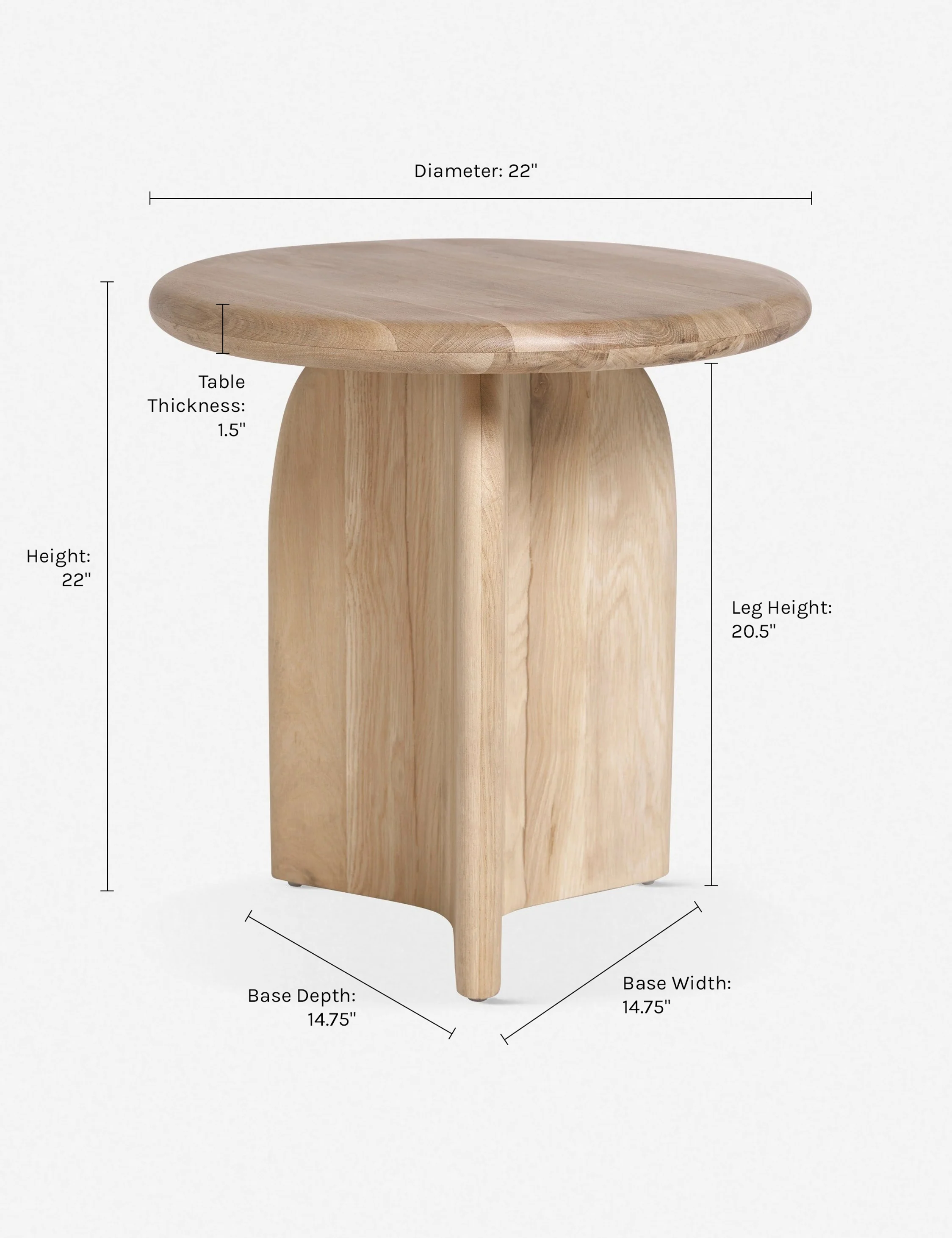 Ada Round Side Table - Image 15