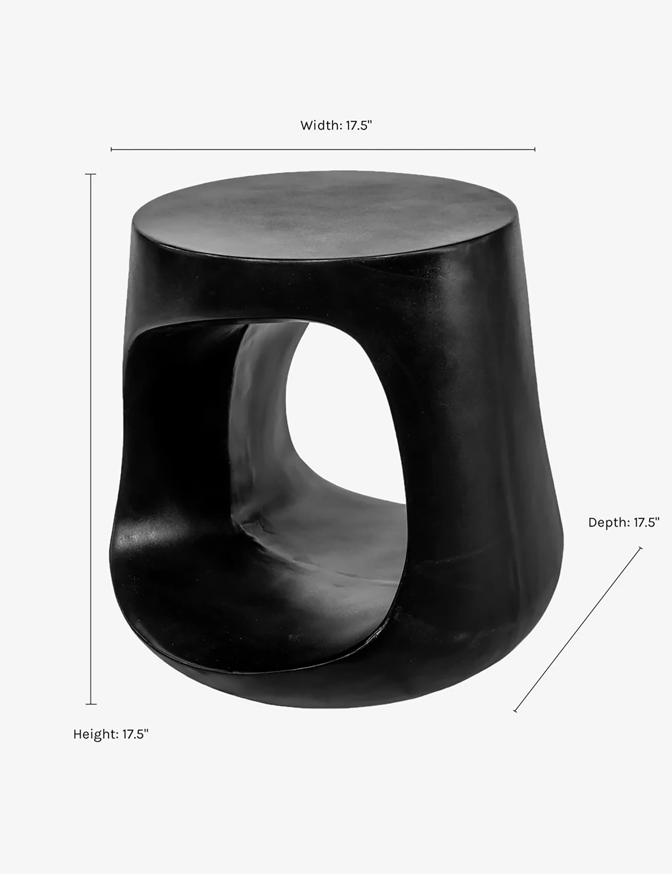 Aiko Indoor / Outdoor Stool - Image 4