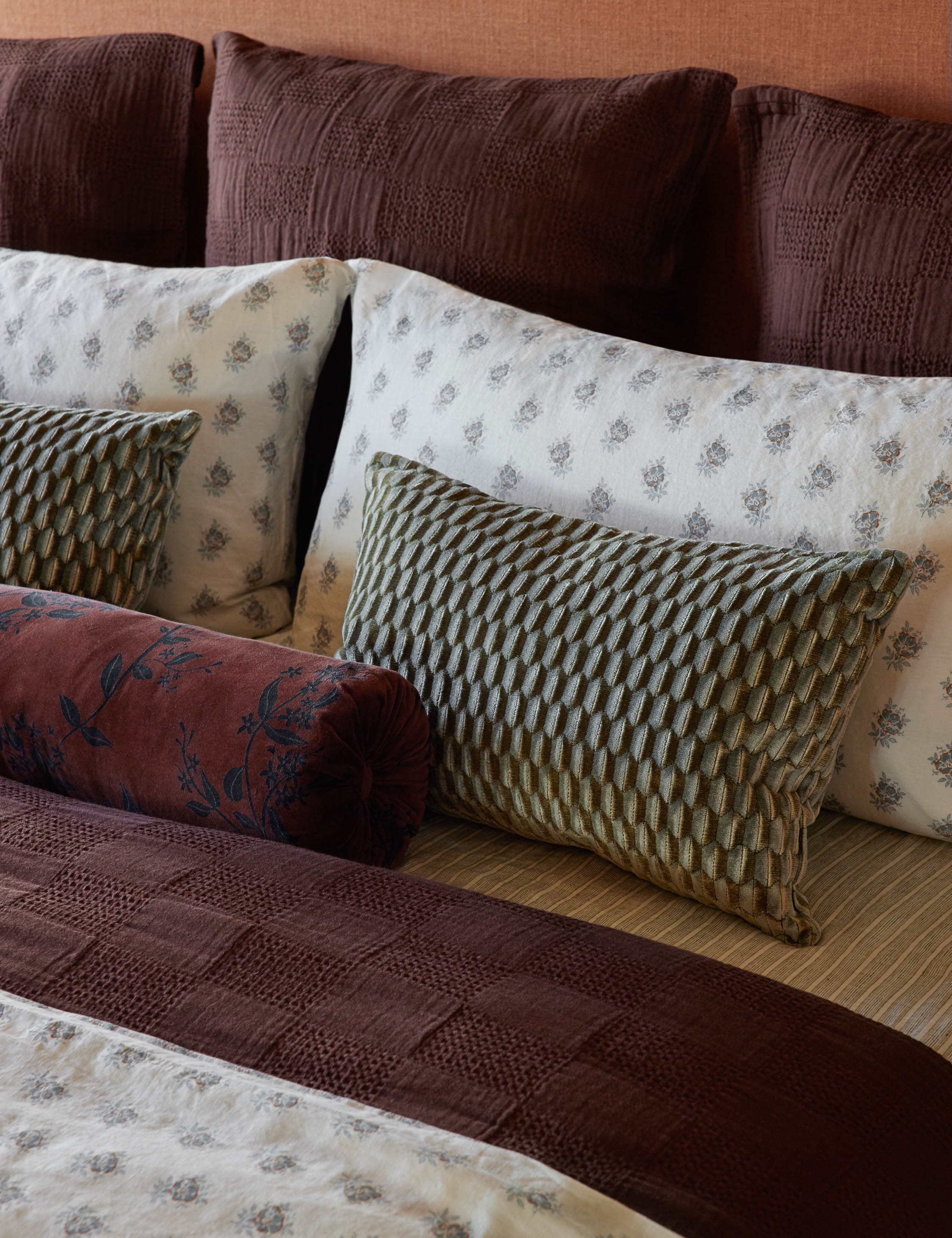 Allegra Velvet Pillow by Scalamandre - Image 4