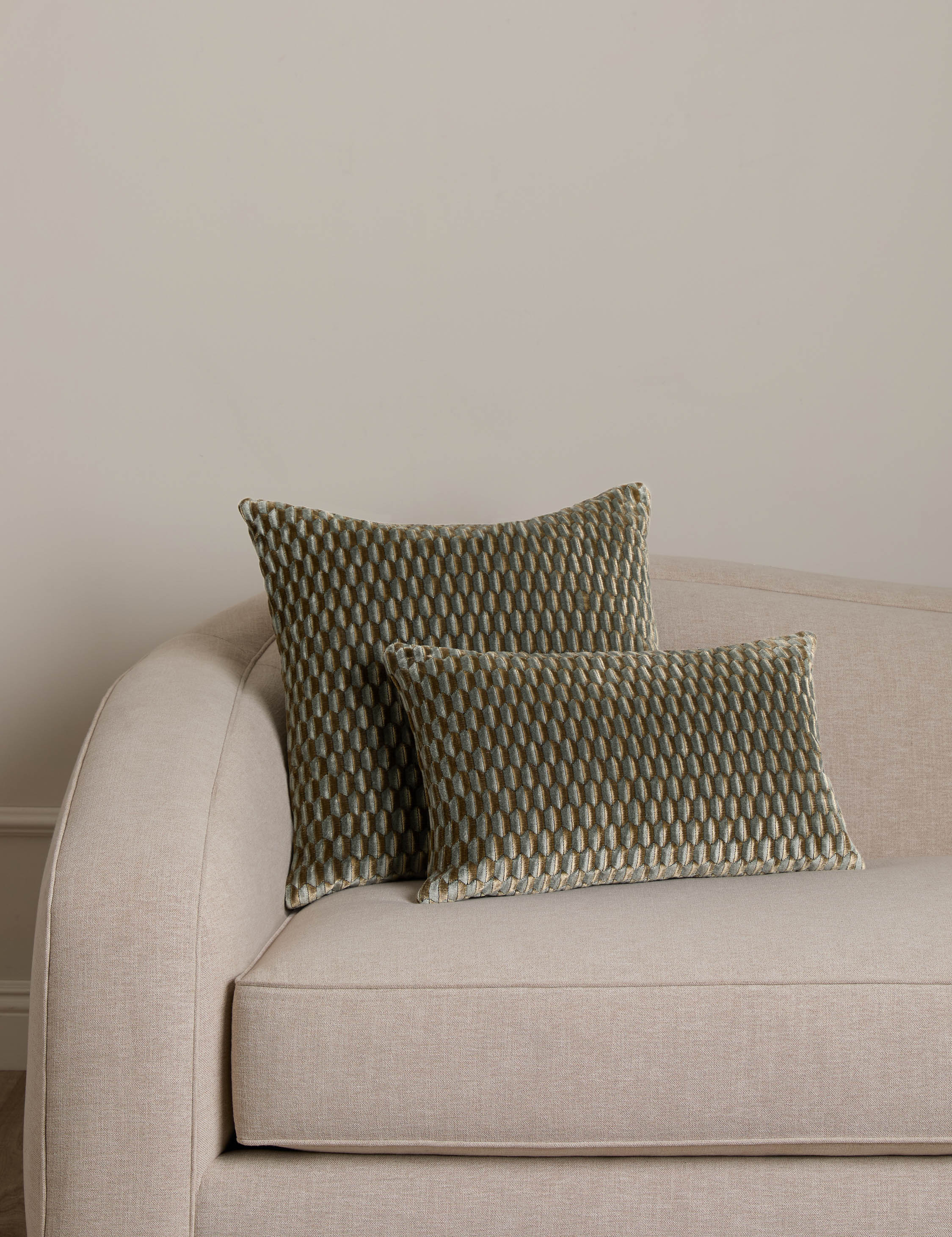 Allegra Velvet Pillow by Scalamandre - Image 5