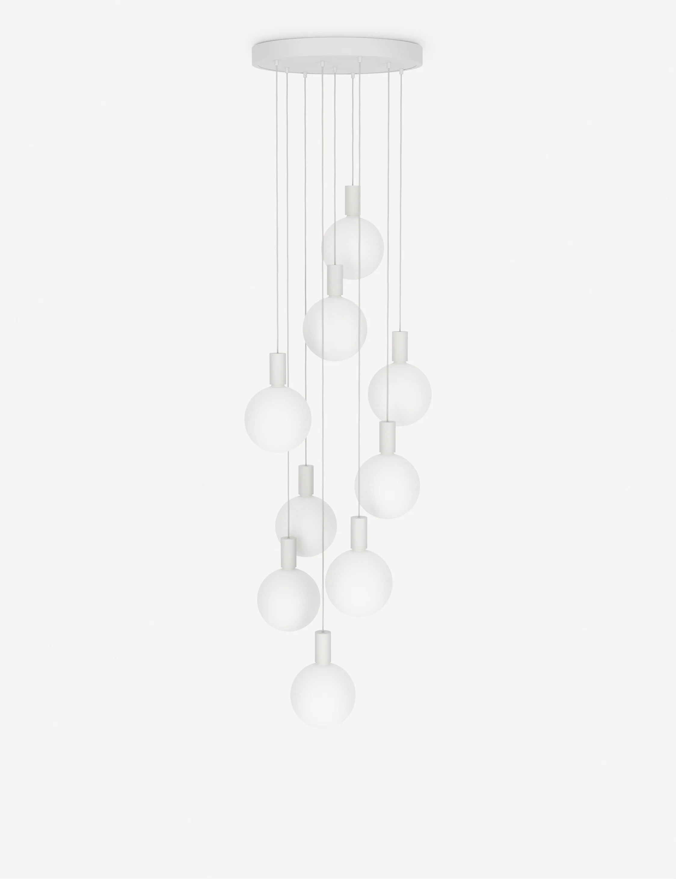 Alumina 9-Light Pendant Light by Tala - Image 3