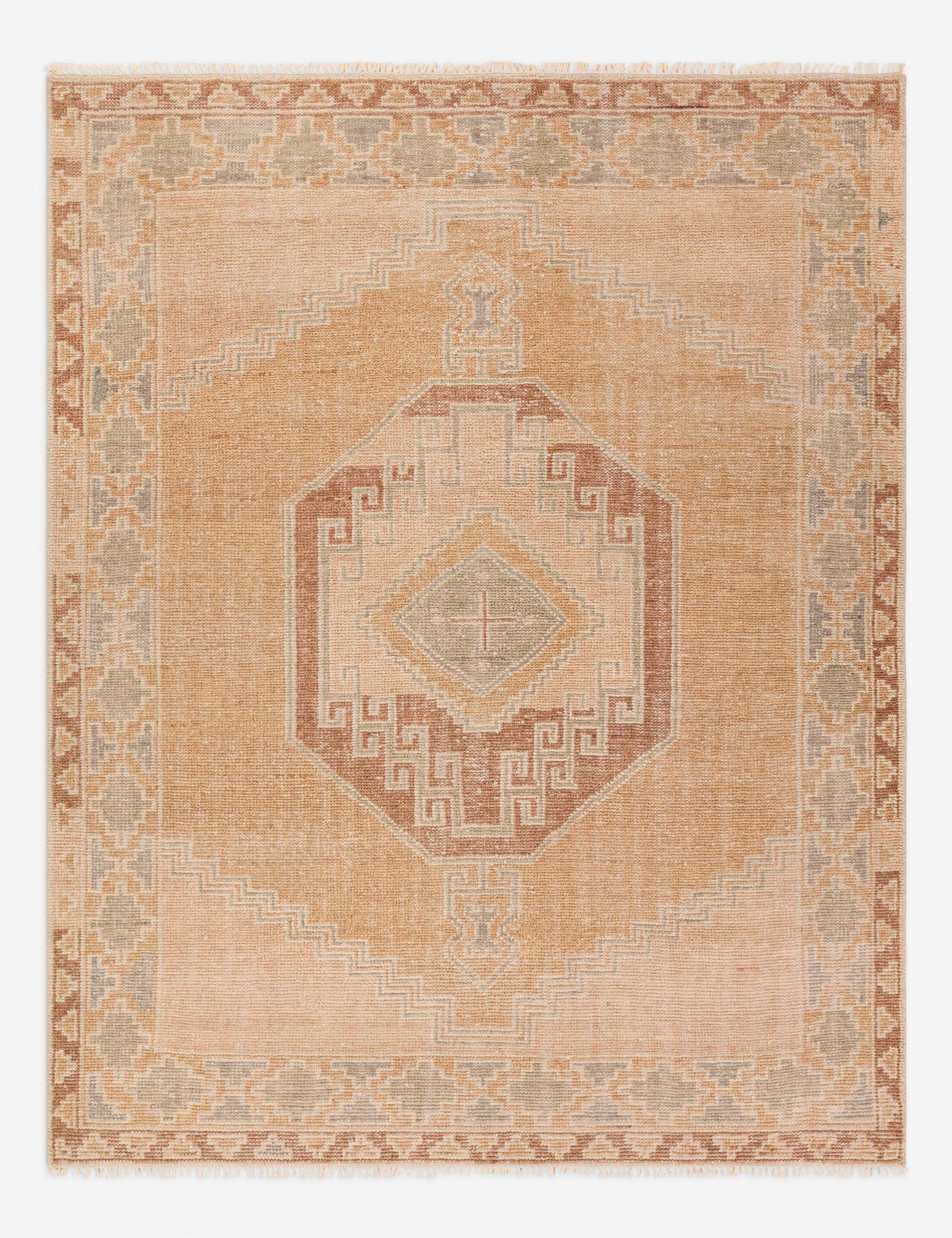 Ambretta Hand-Knotted Wool Rug - Image 7