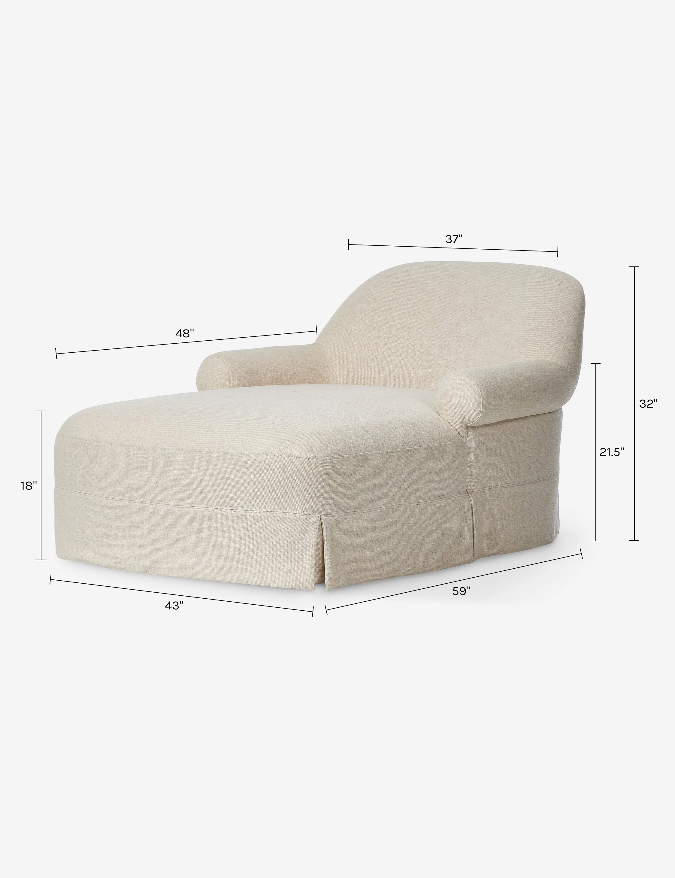 Arden Chaise by Amber Lewis x Four Hands - Image 10