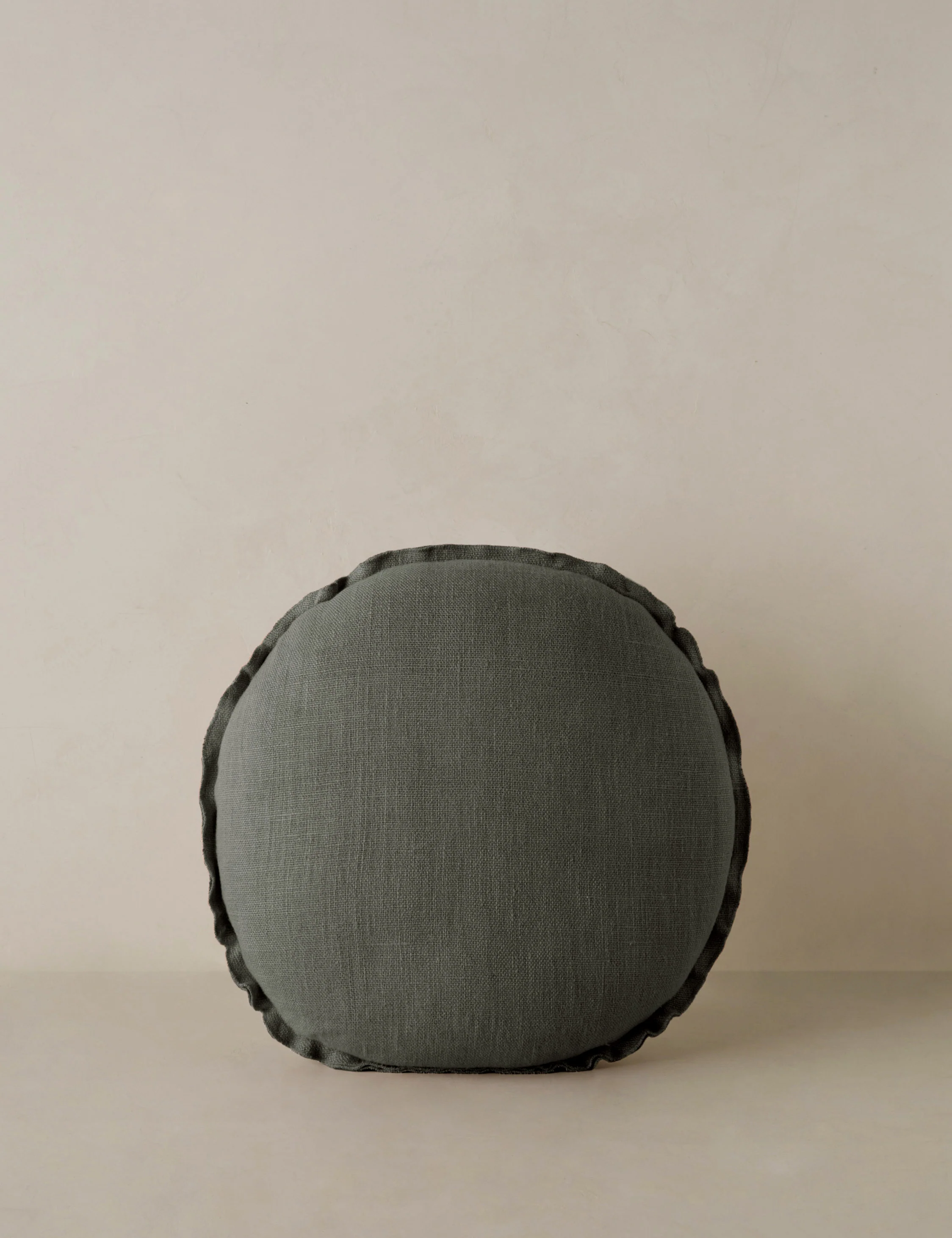 Arlo Linen Round Pillow - Image 16