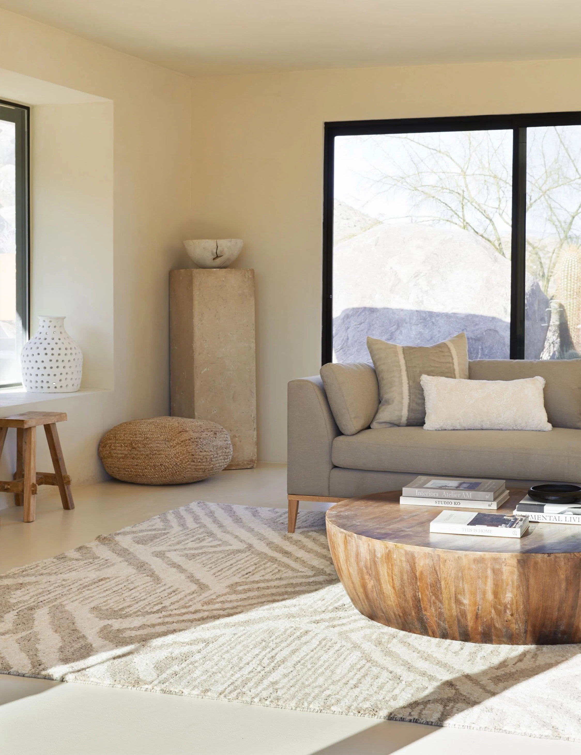 Jacob Round Coffee Table by Arteriors - Image 9