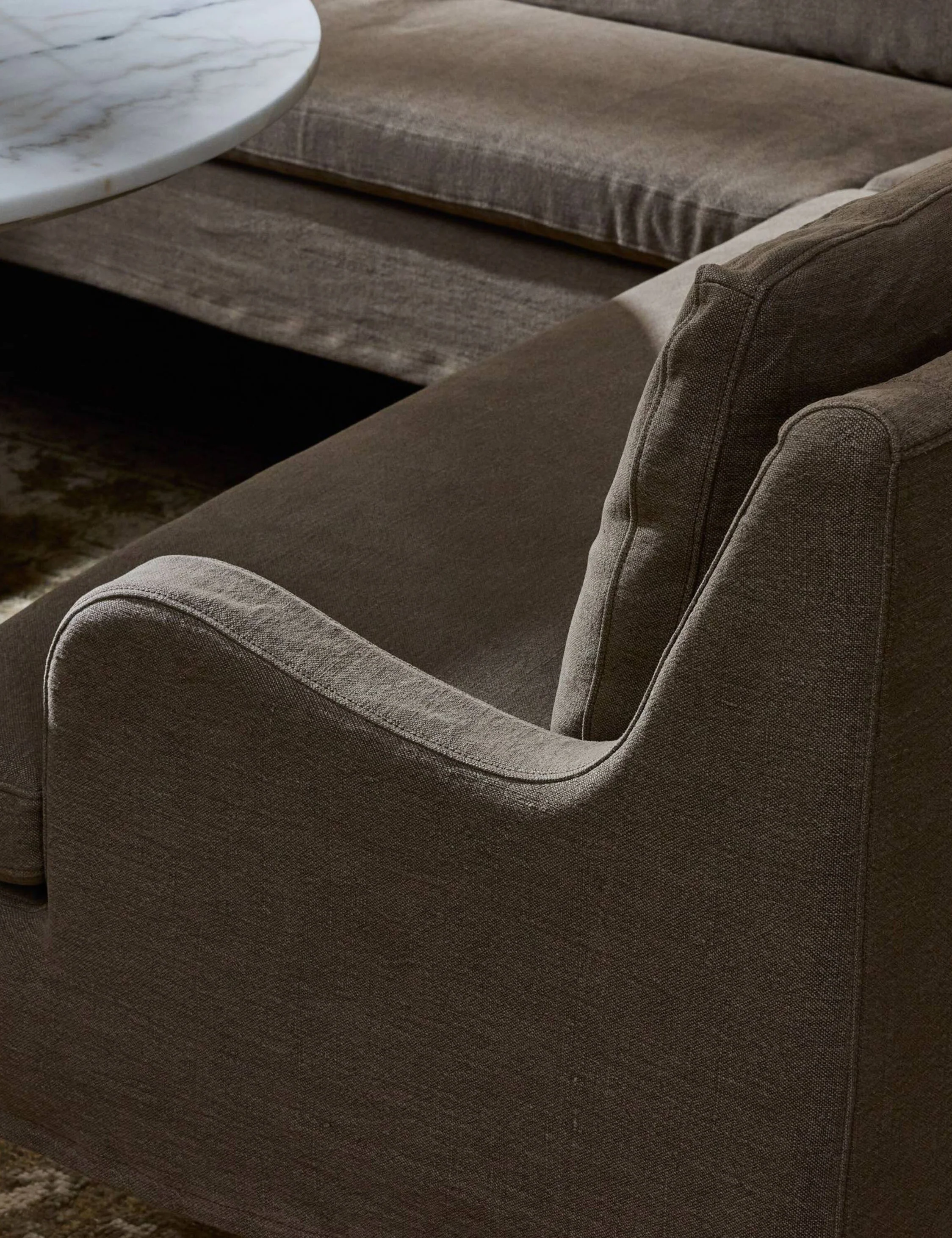 Aurelia U-Shaped Dining Banquette by Amber Lewis x Four Hands - Image 12
