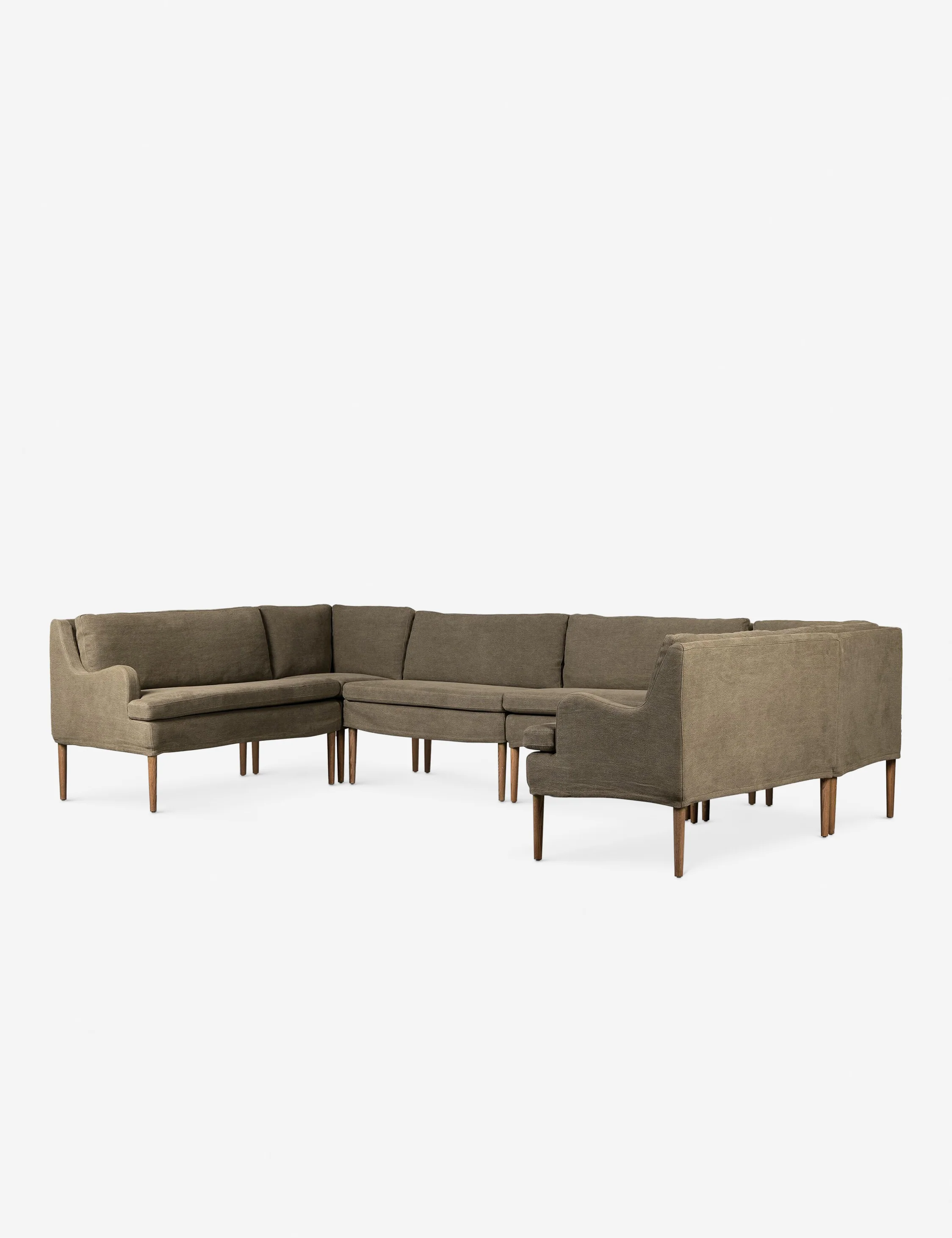 Aurelia U-Shaped Dining Banquette by Amber Lewis x Four Hands - Image 16