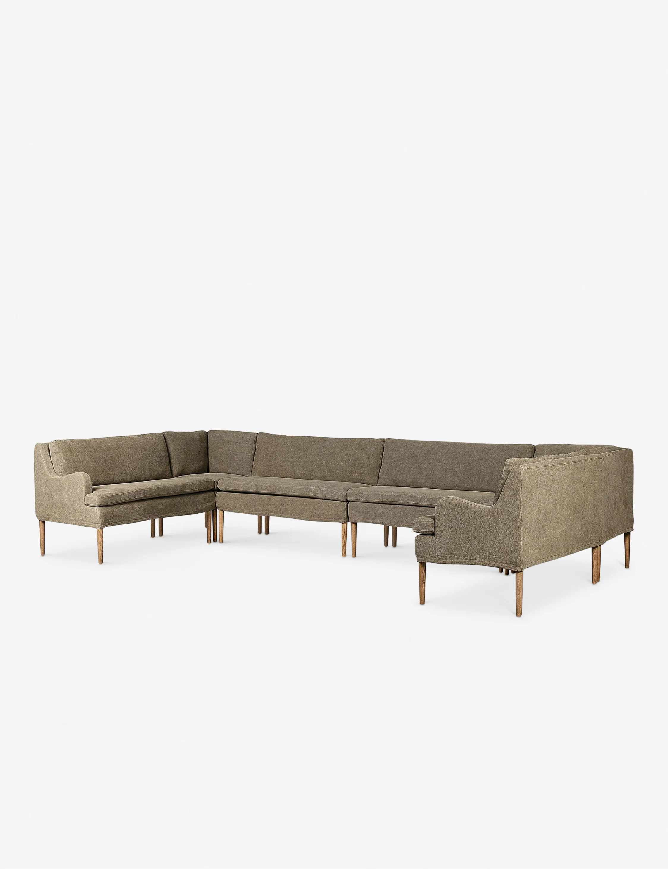 Aurelia U-Shaped Dining Banquette by Amber Lewis x Four Hands - Image 38