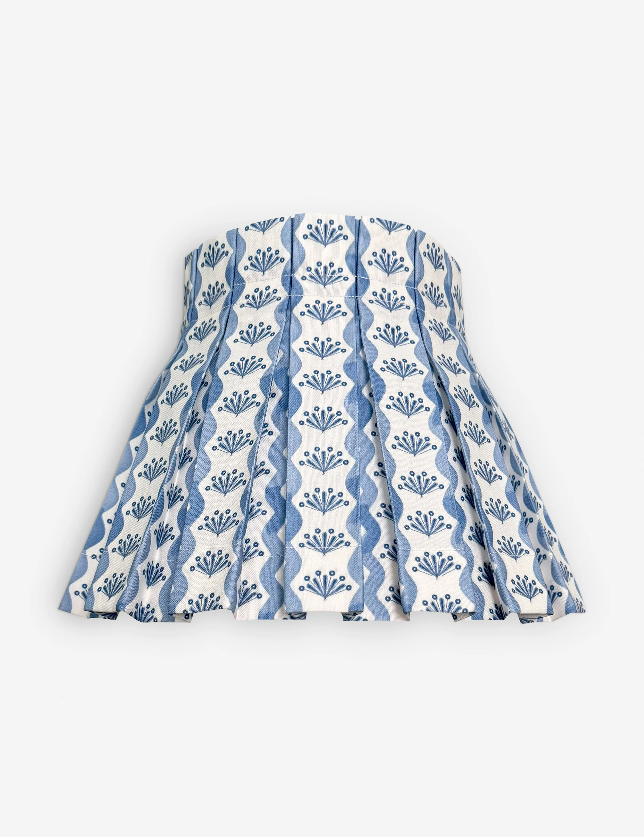 Baby Riviera Classic Box Pleat Lampshade by Cielle Home - Image 10