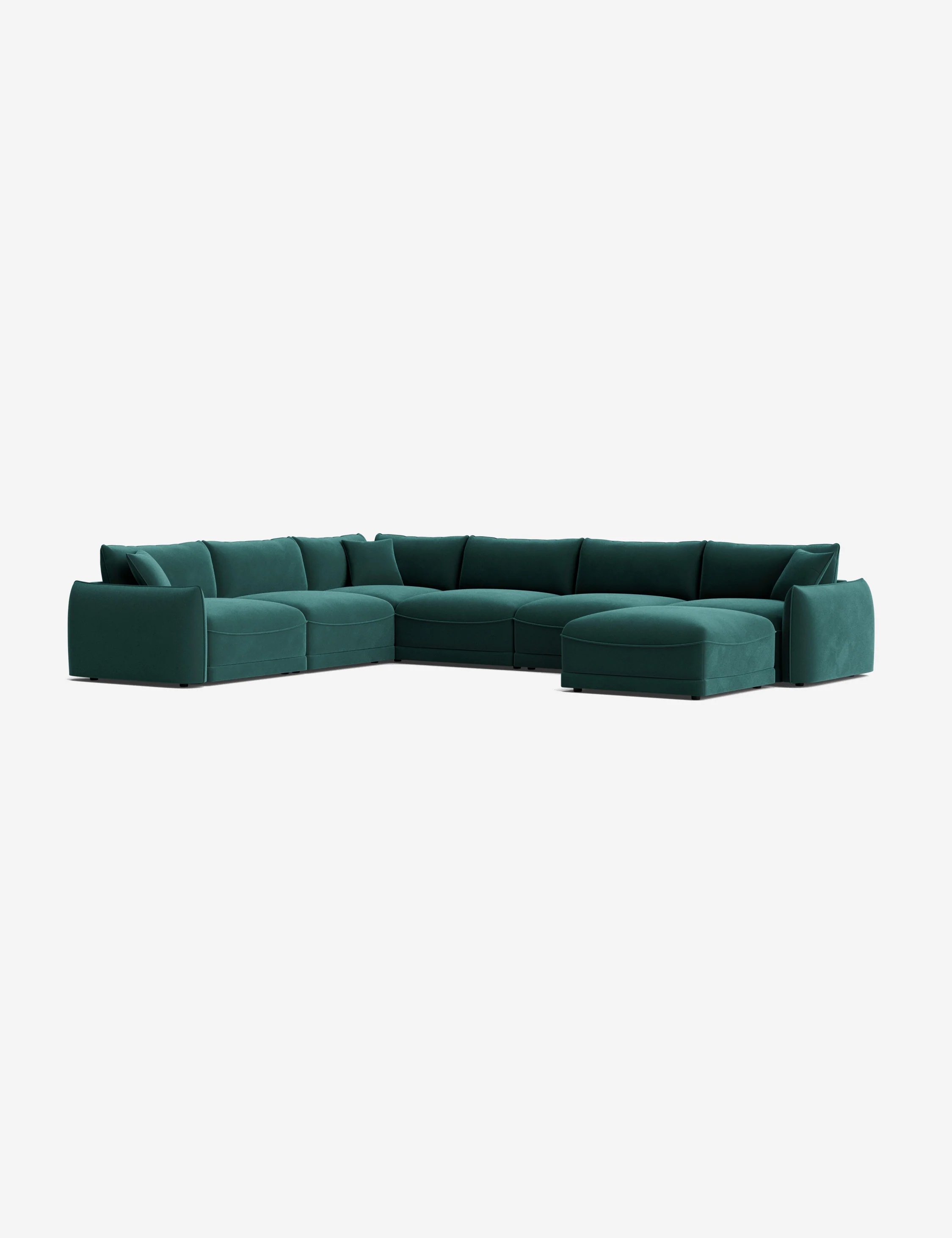 Balmer Modular Corner Sectional Sofa With Ottoman - Image 105