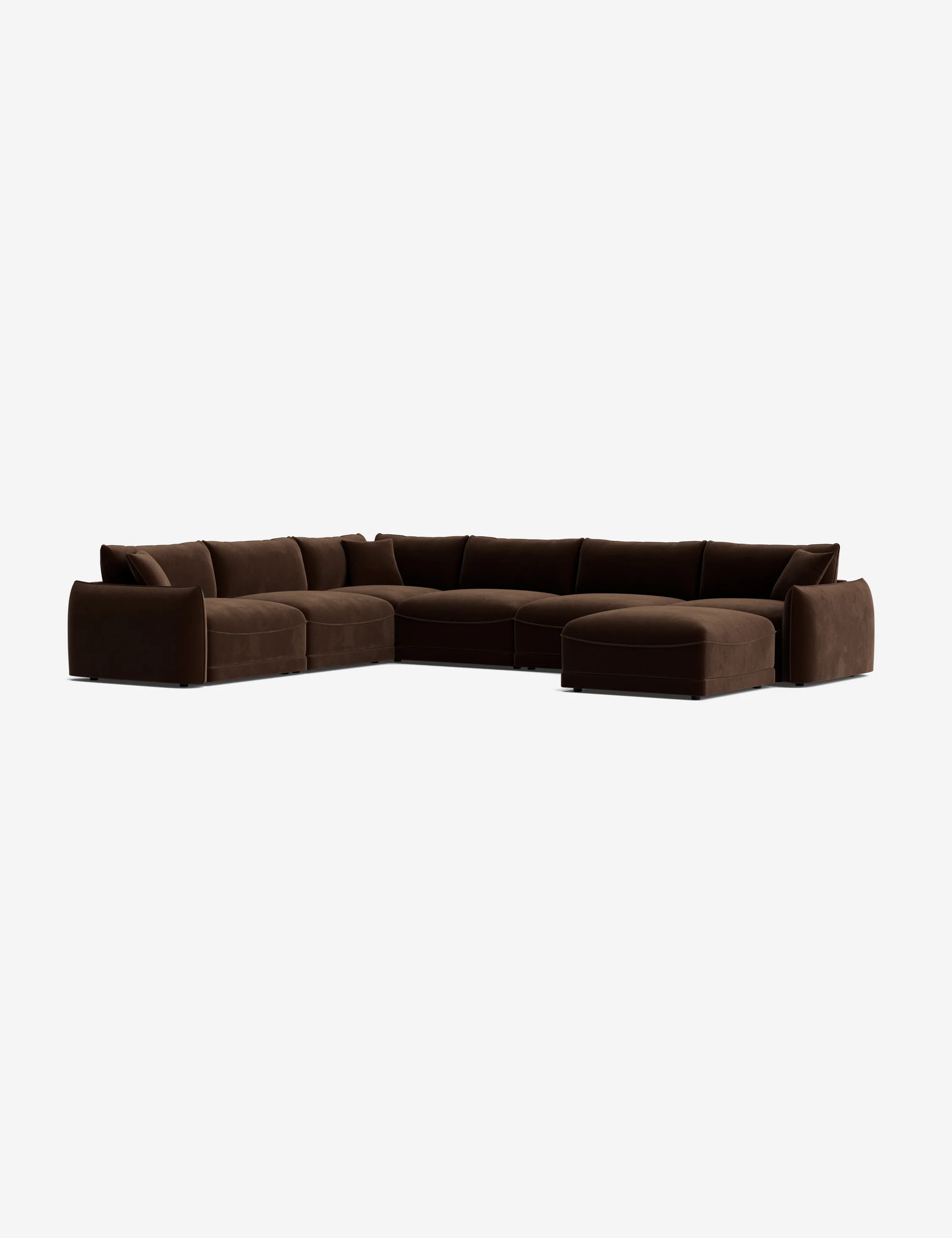 Balmer Modular Corner Sectional Sofa With Ottoman - Image 109
