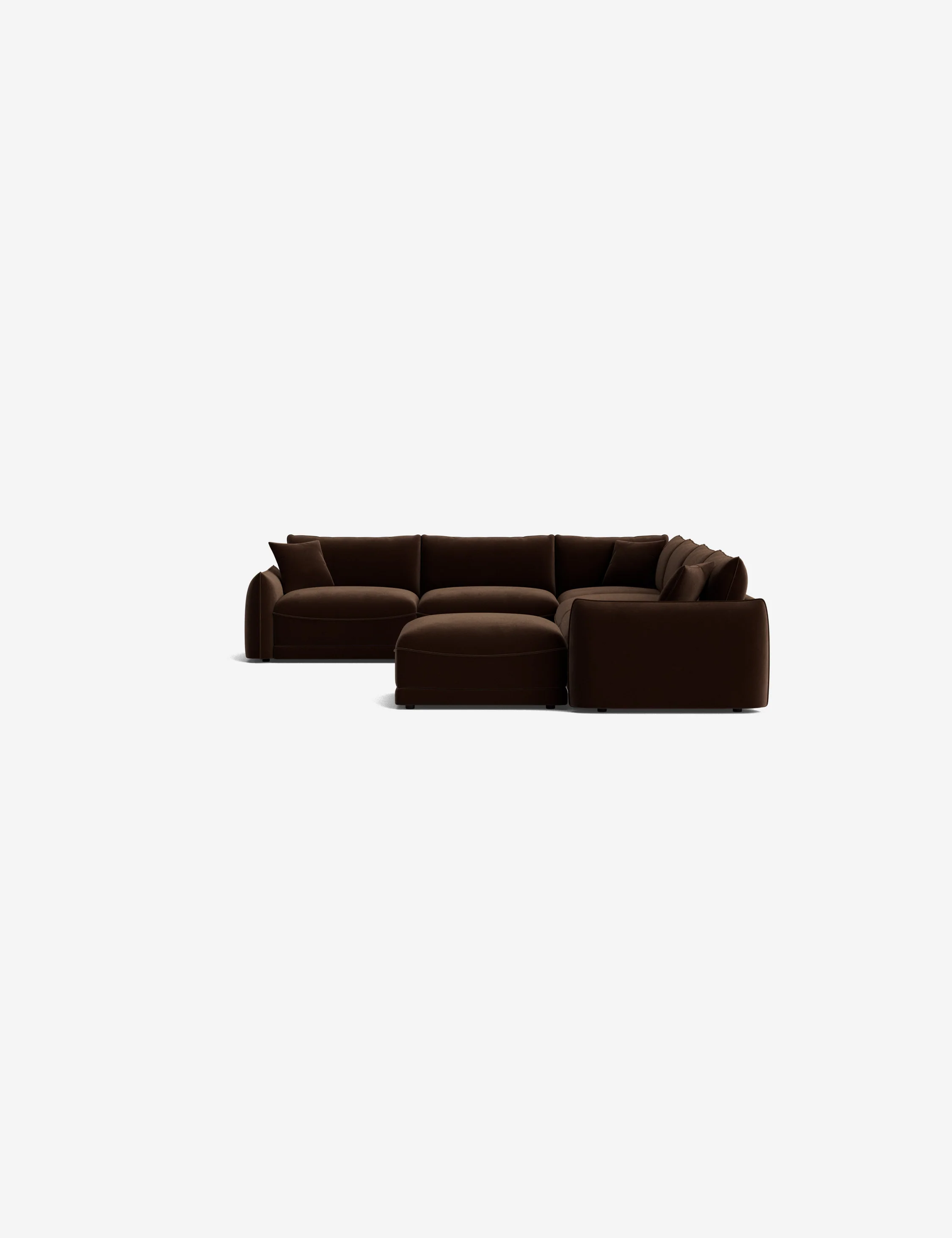 Balmer Modular Corner Sectional Sofa With Ottoman - Image 111