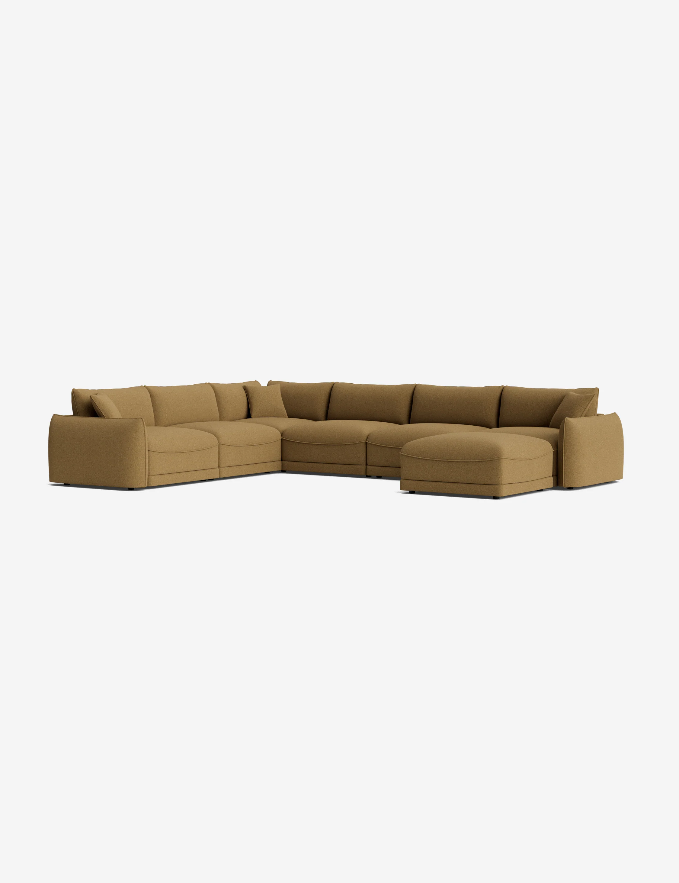 Balmer Modular Corner Sectional Sofa With Ottoman - Image 121
