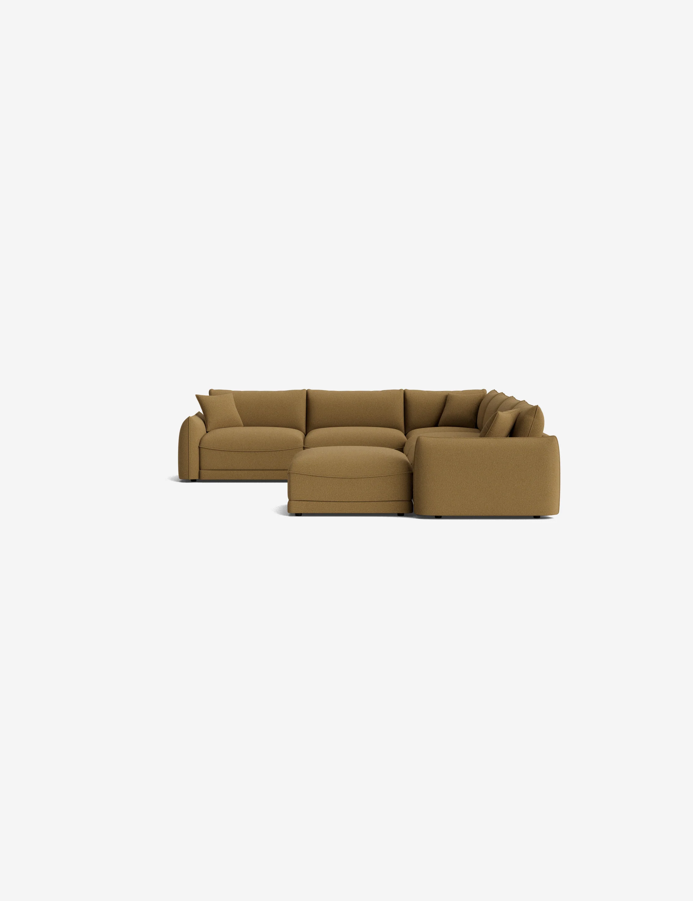 Balmer Modular Corner Sectional Sofa With Ottoman - Image 123