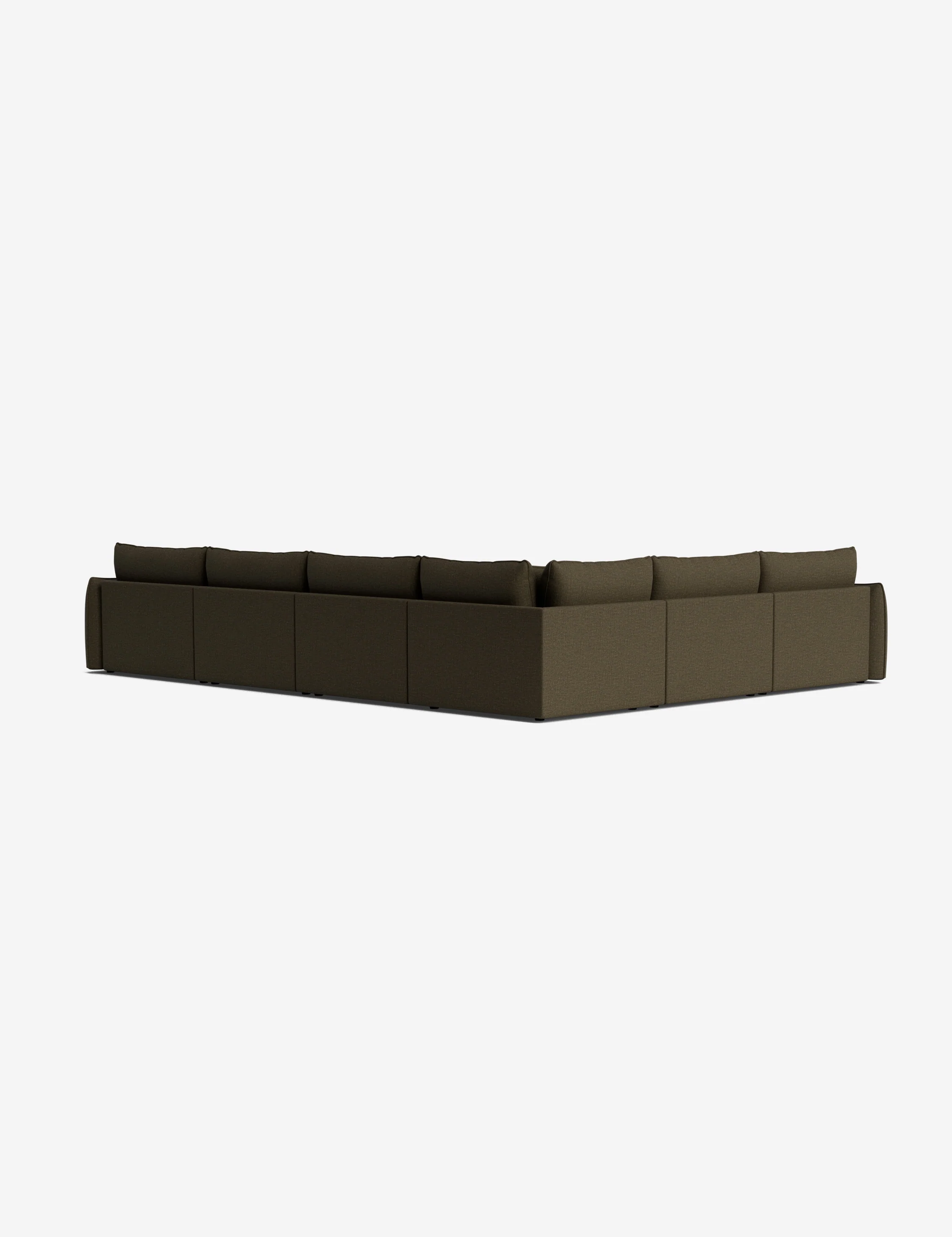 Balmer Modular Corner Sectional Sofa With Ottoman - Image 128