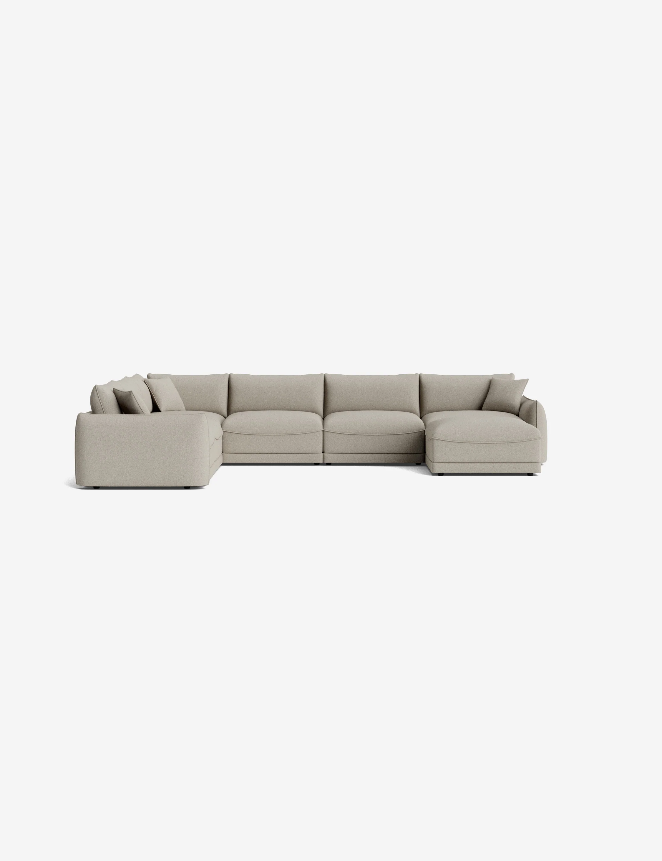 Balmer Modular Corner Sectional Sofa With Ottoman - Image 14