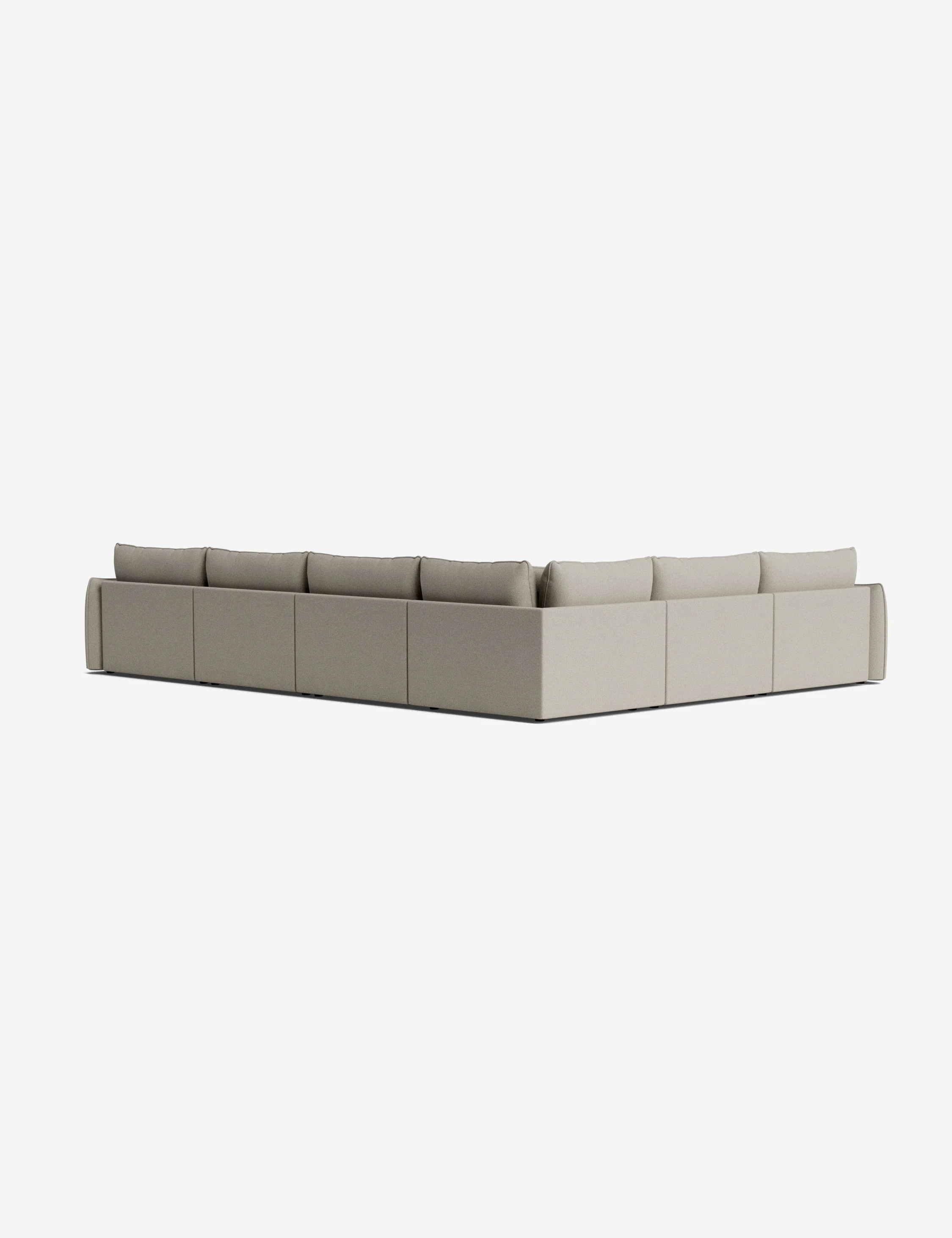 Balmer Modular Corner Sectional Sofa With Ottoman - Image 16
