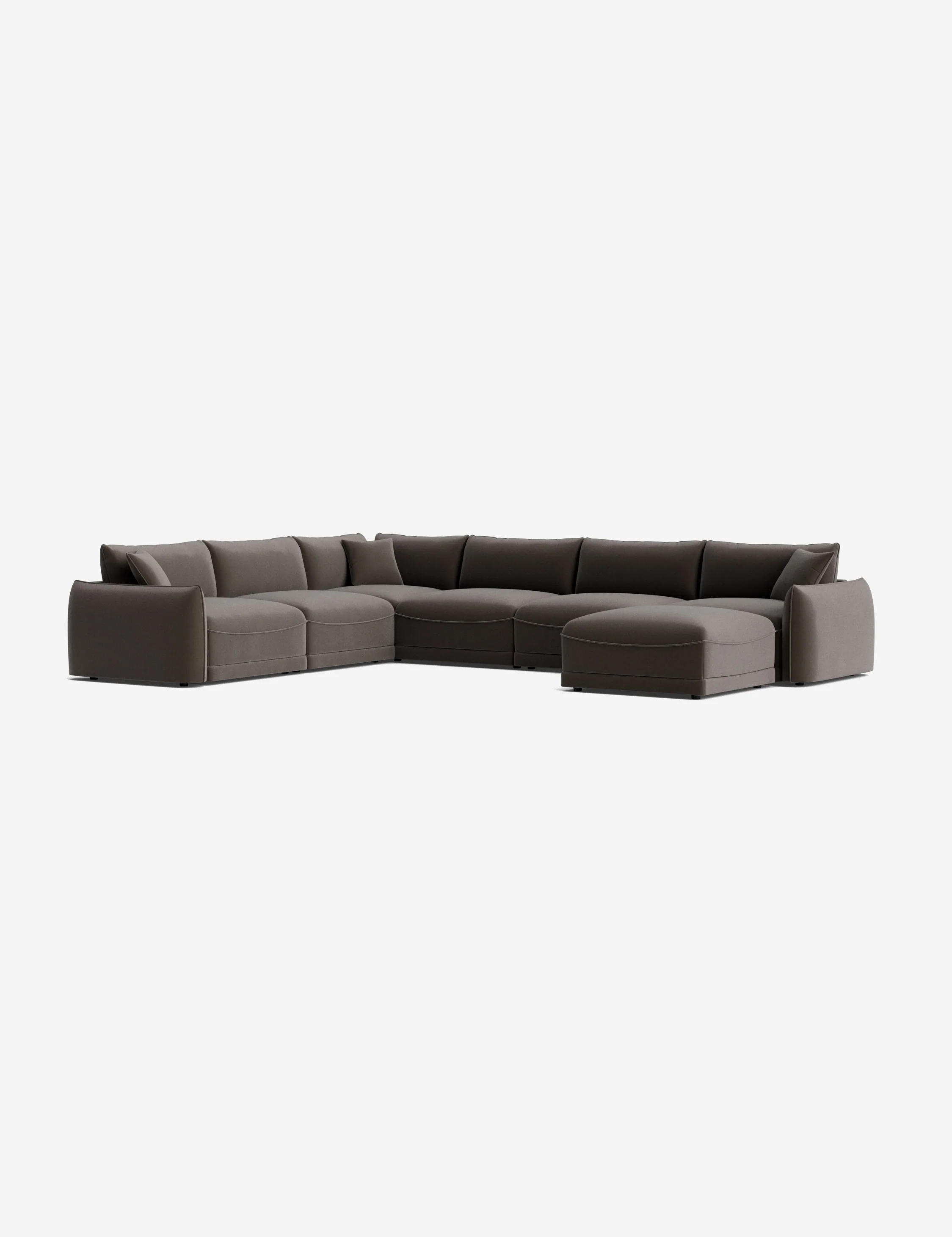 Balmer Modular Corner Sectional Sofa With Ottoman - Image 21