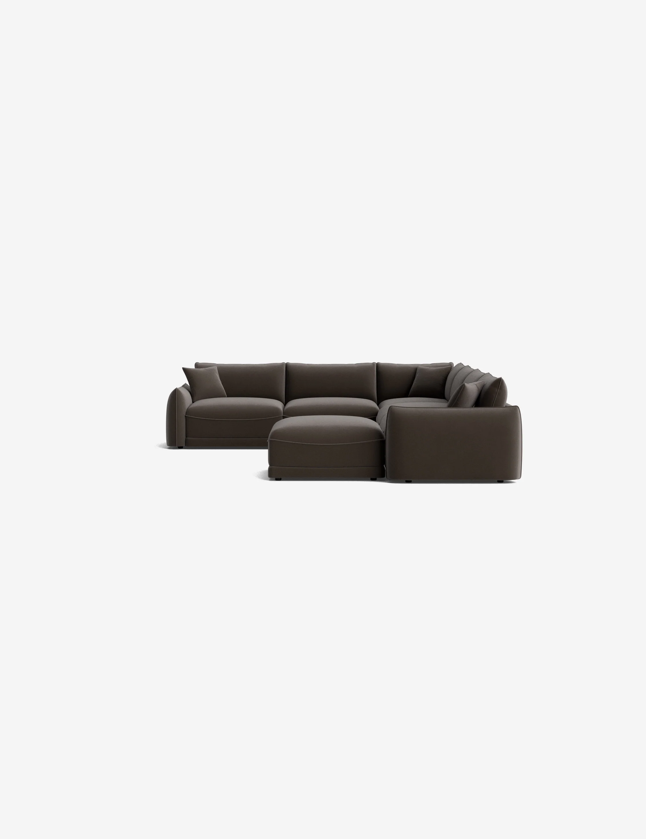 Balmer Modular Corner Sectional Sofa With Ottoman - Image 23