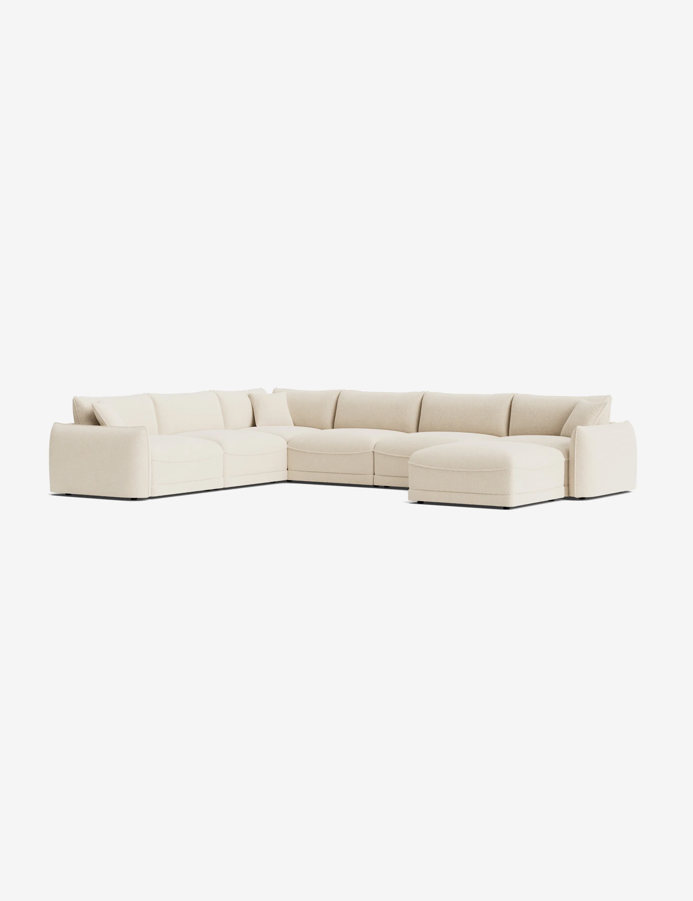 Balmer Modular Corner Sectional Sofa With Ottoman - Image 25