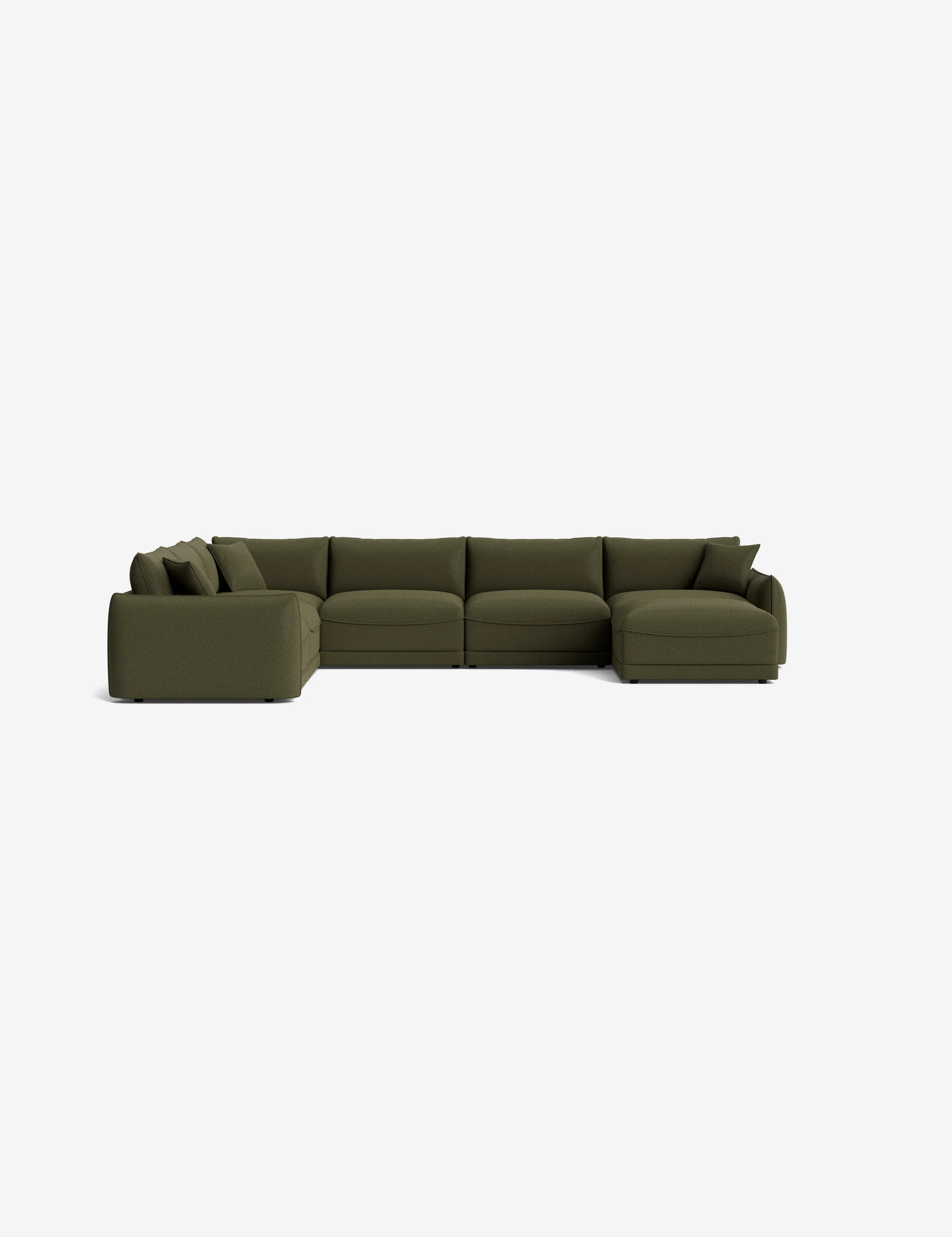 Balmer Modular Corner Sectional Sofa With Ottoman - Image 30