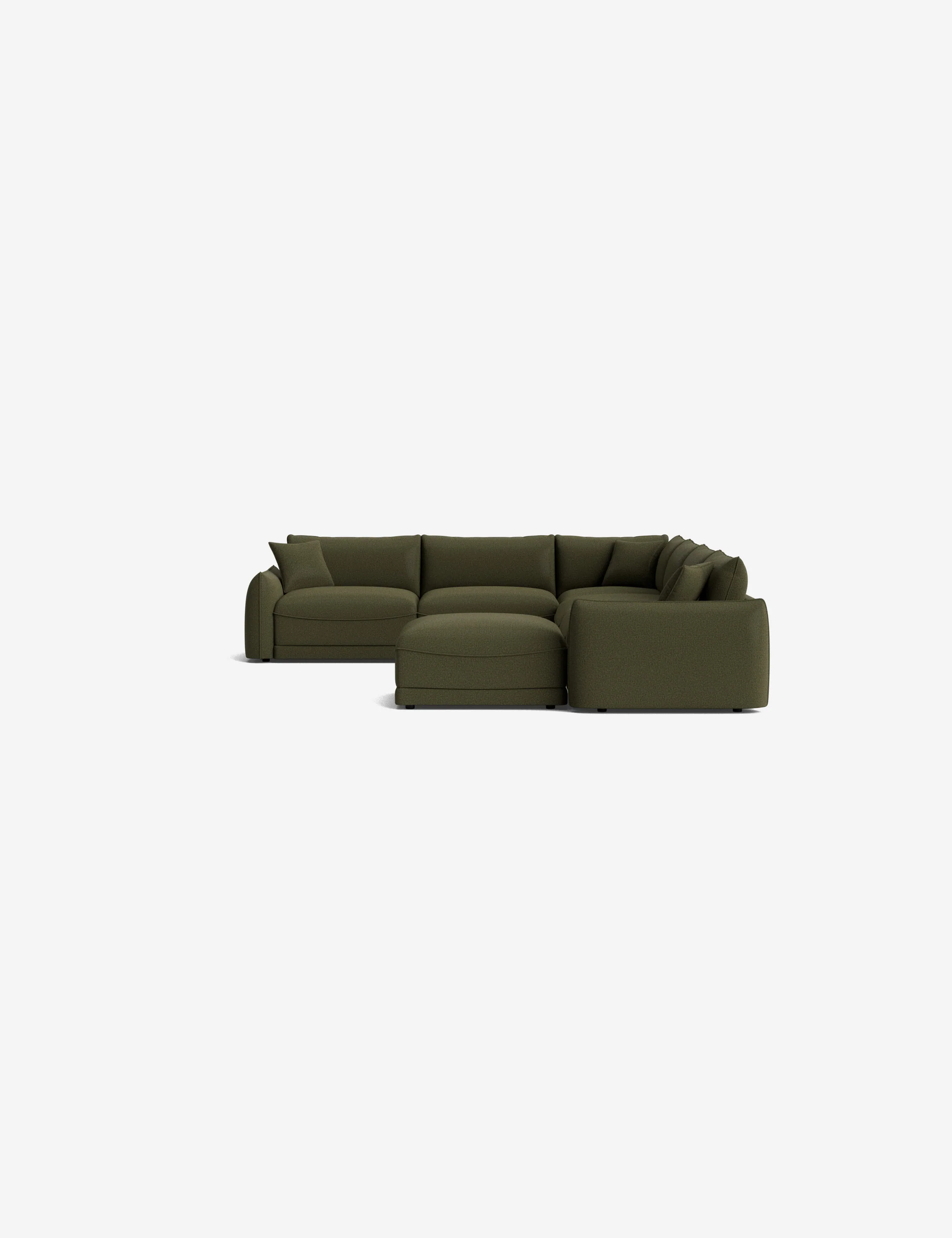 Balmer Modular Corner Sectional Sofa With Ottoman - Image 31