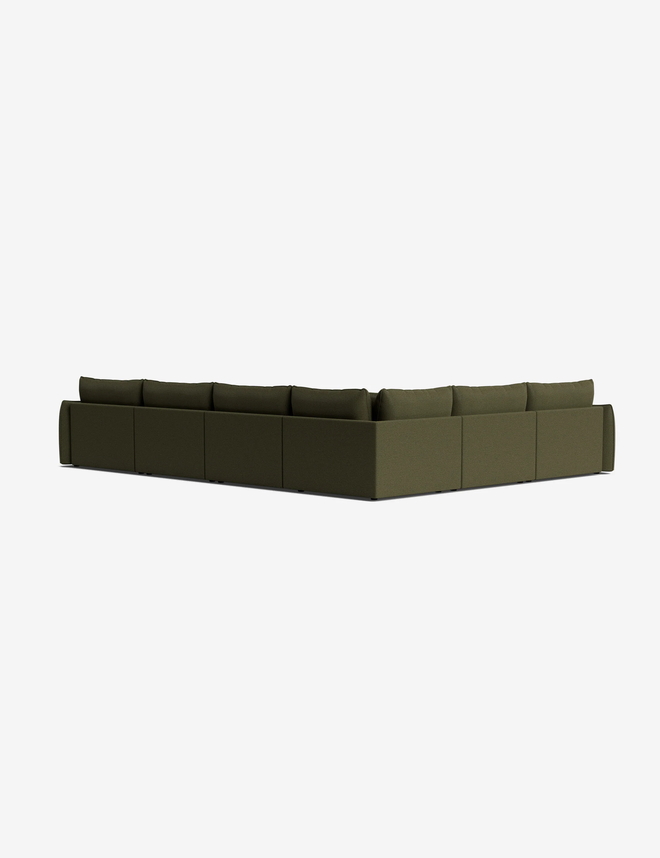 Balmer Modular Corner Sectional Sofa With Ottoman - Image 32