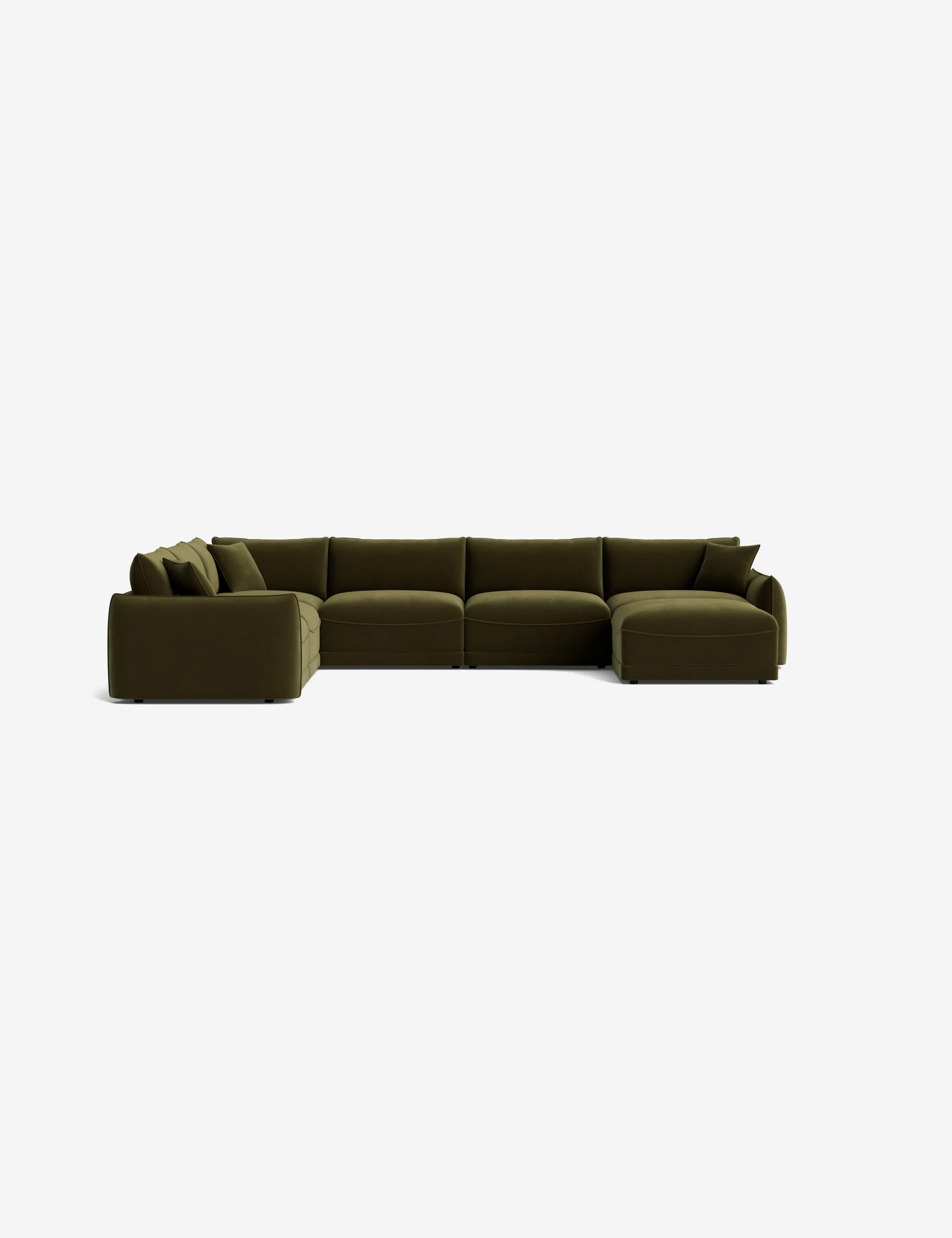 Balmer Modular Corner Sectional Sofa With Ottoman - Image 34