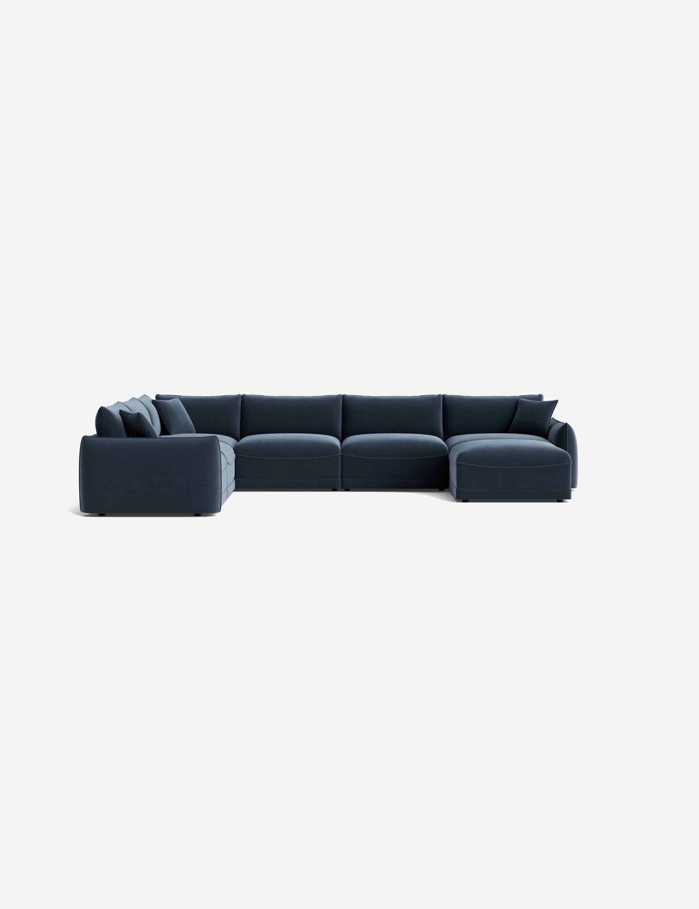 Balmer Modular Corner Sectional Sofa With Ottoman - Image 38