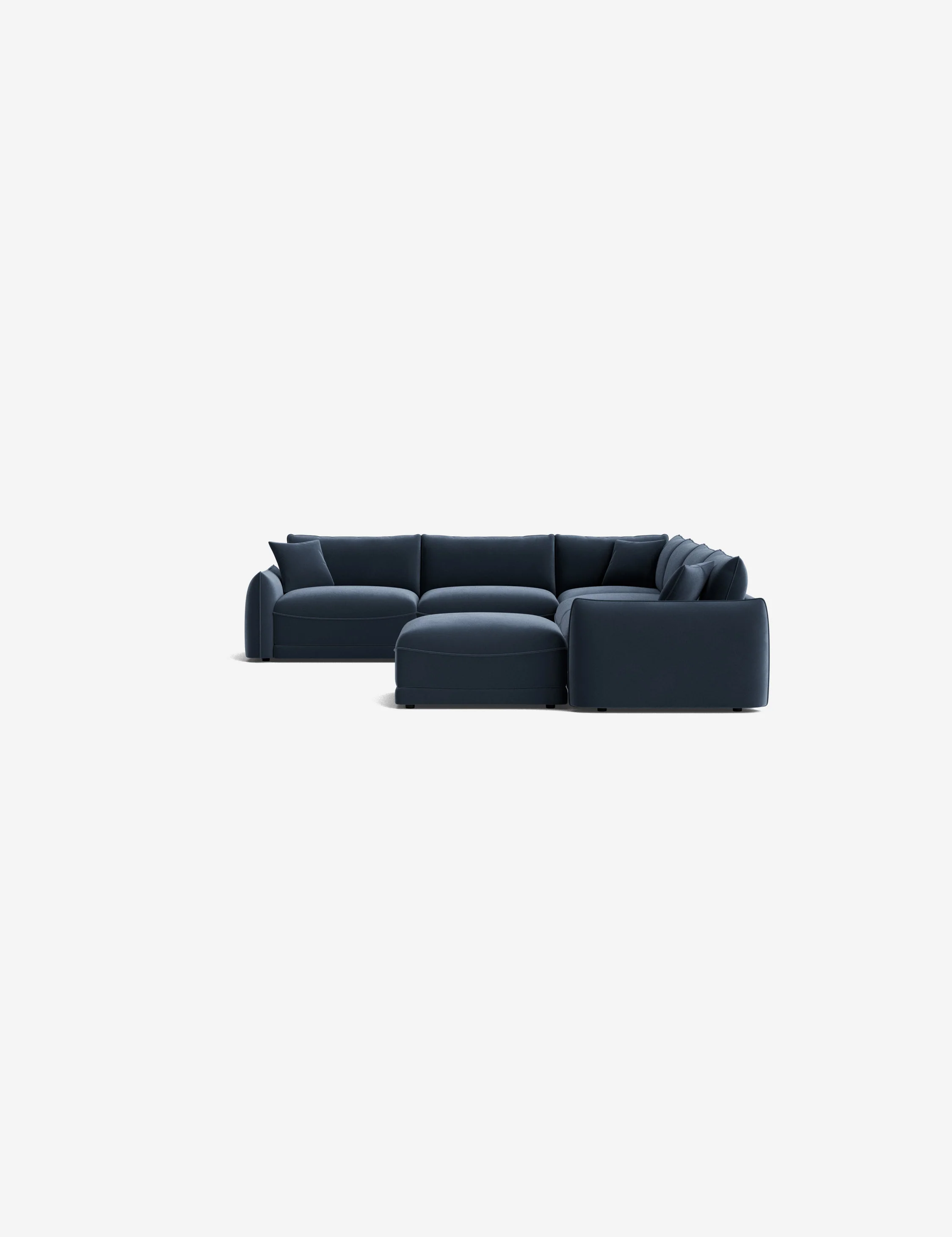 Balmer Modular Corner Sectional Sofa With Ottoman - Image 39