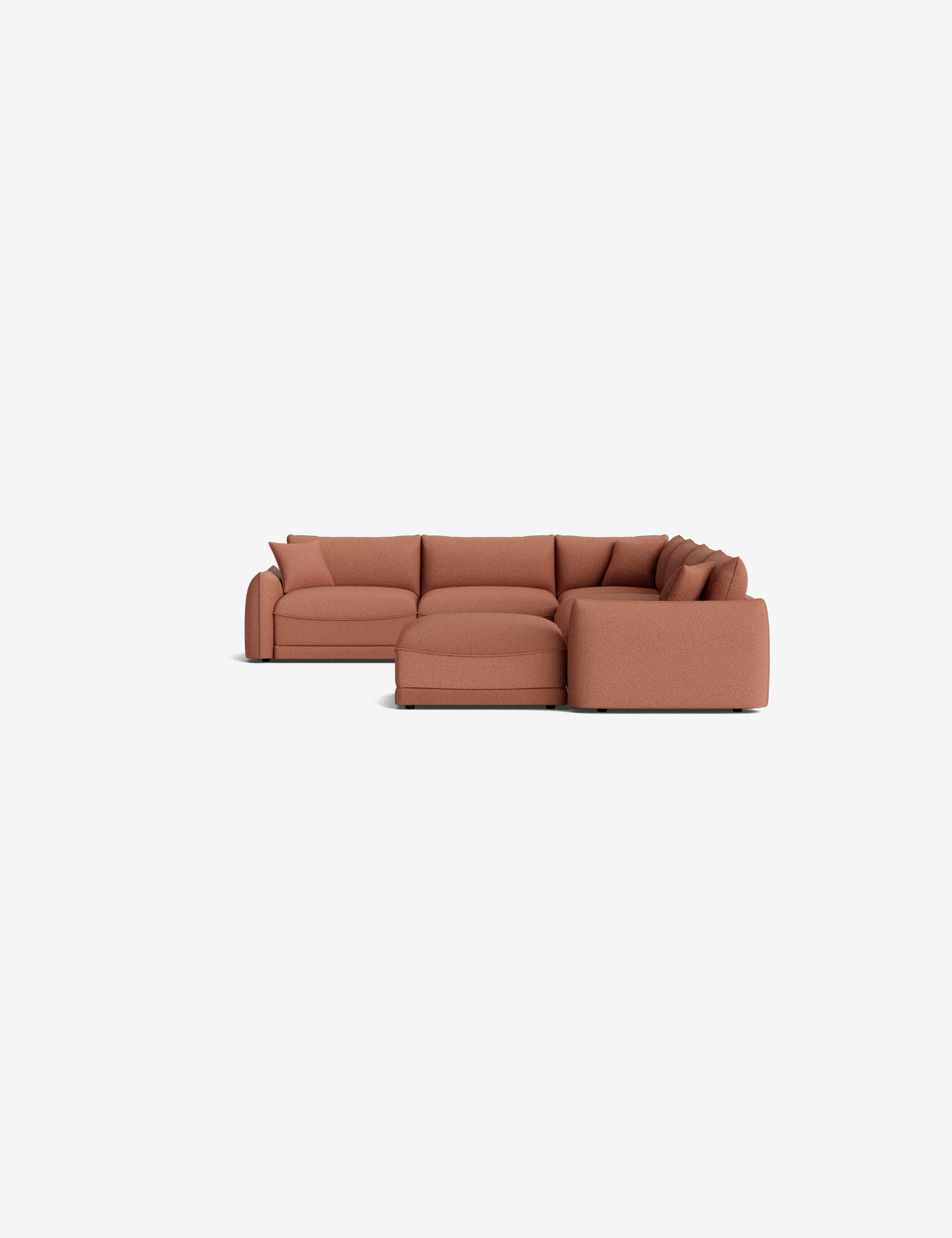 Balmer Modular Corner Sectional Sofa With Ottoman - Image 43