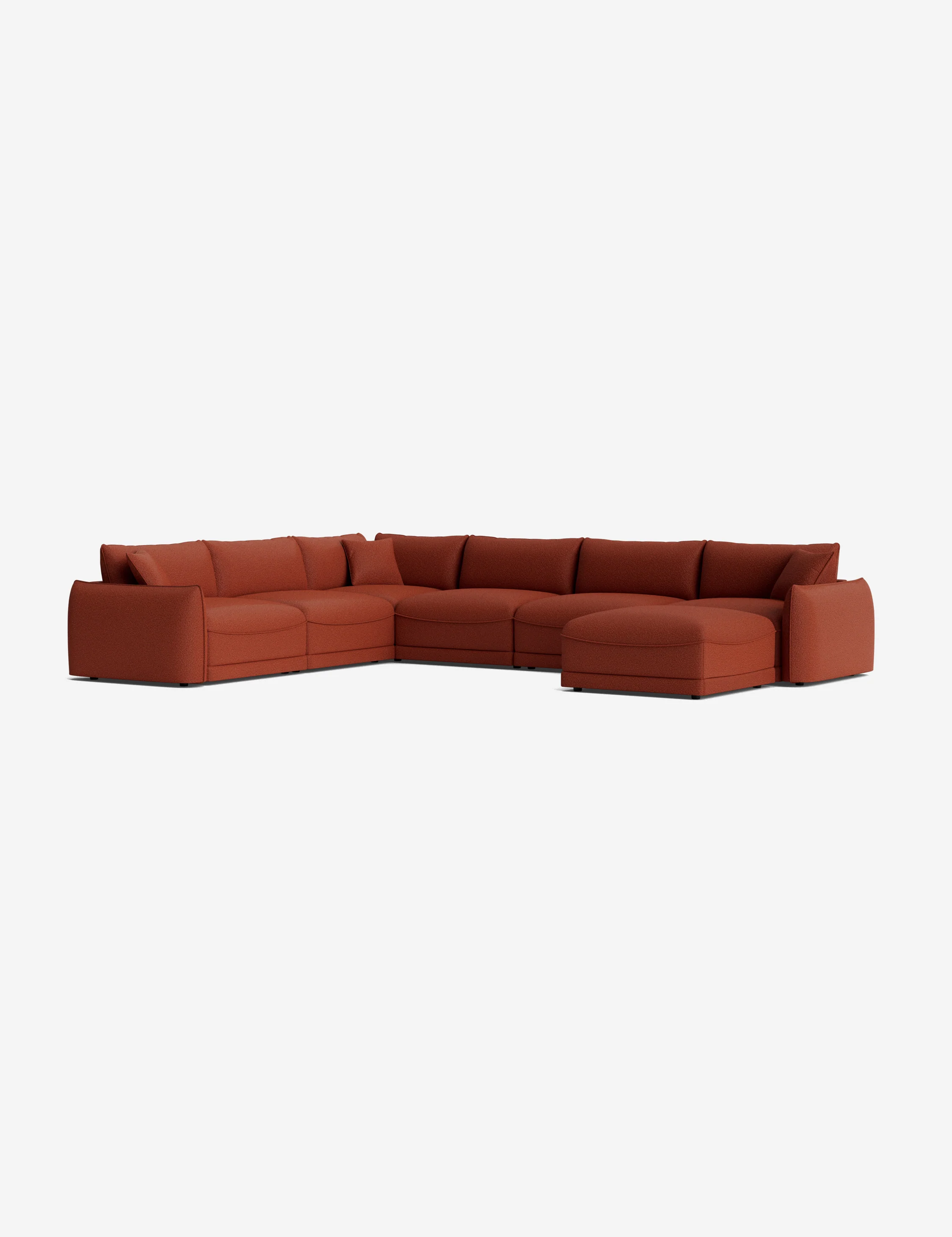 Balmer Modular Corner Sectional Sofa With Ottoman - Image 49