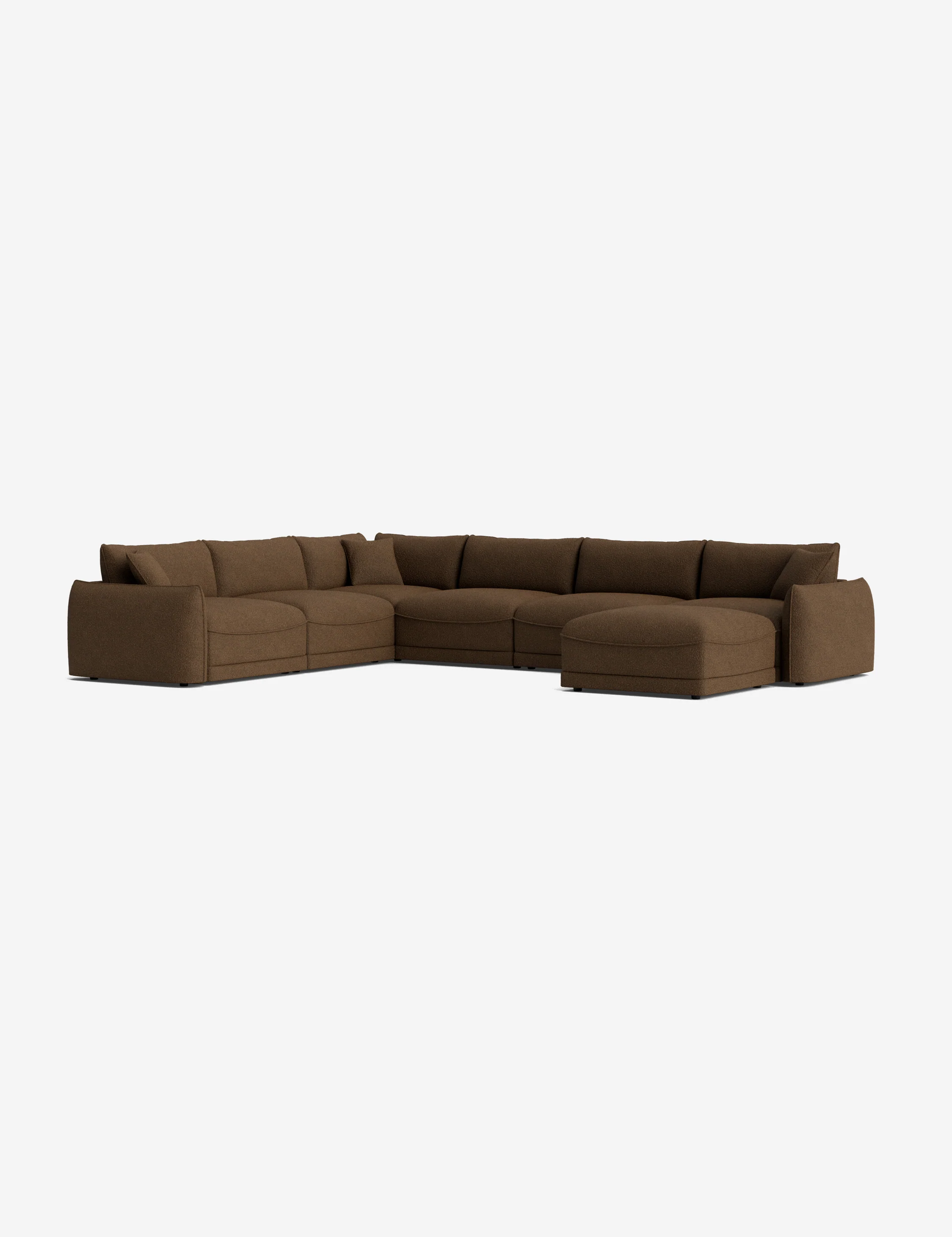 Balmer Modular Corner Sectional Sofa With Ottoman - Image 61