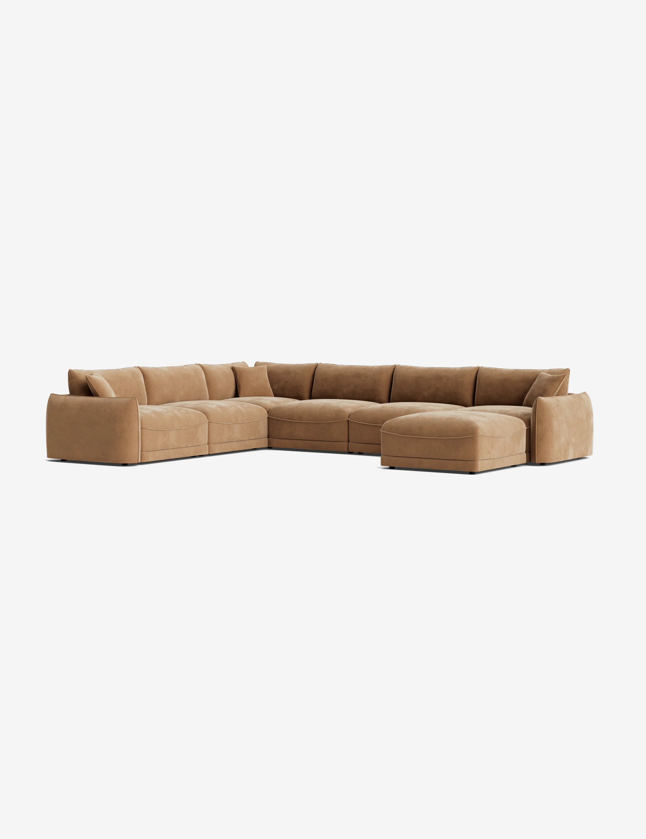 Balmer Modular Corner Sectional Sofa With Ottoman - Image 65