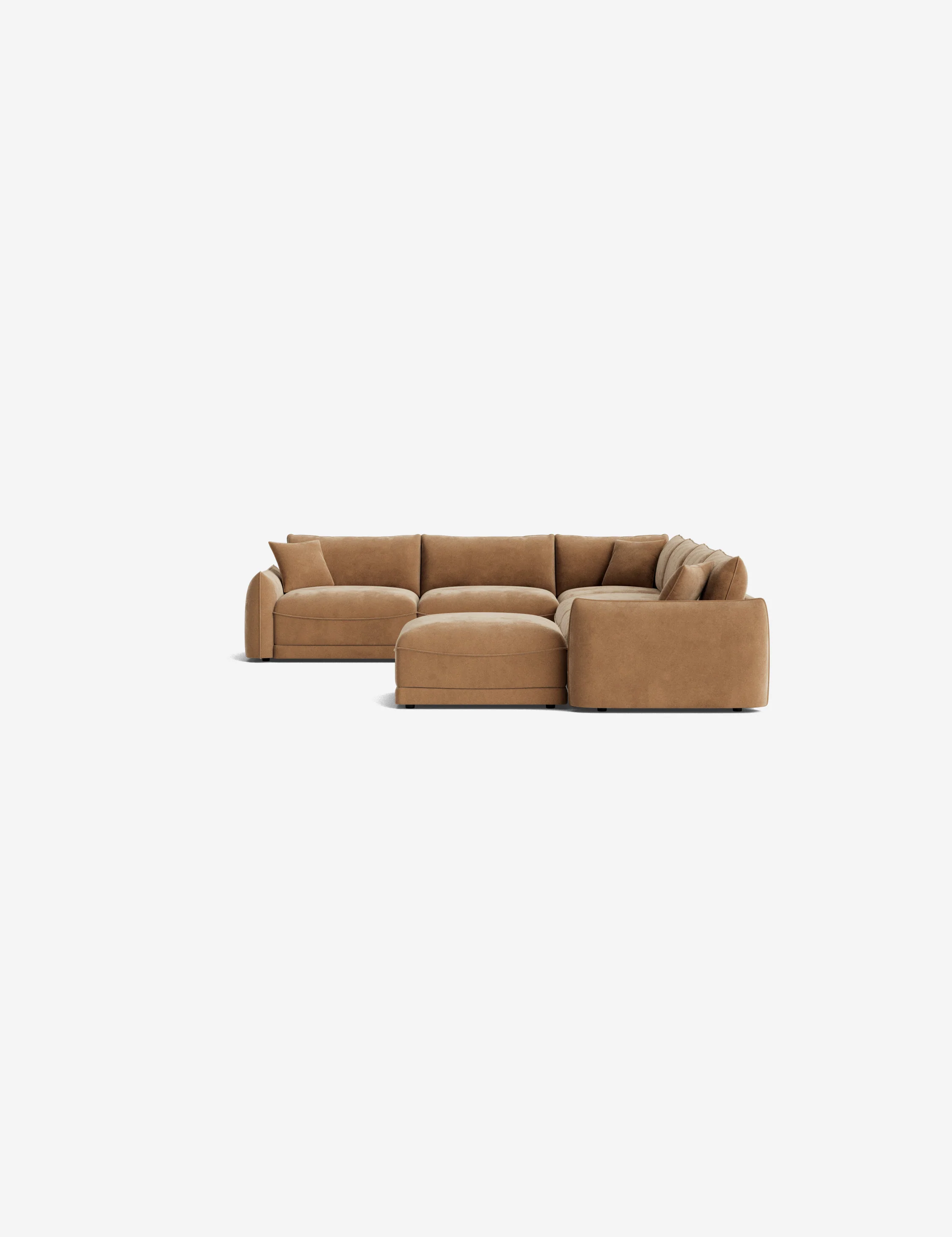 Balmer Modular Corner Sectional Sofa With Ottoman - Image 67