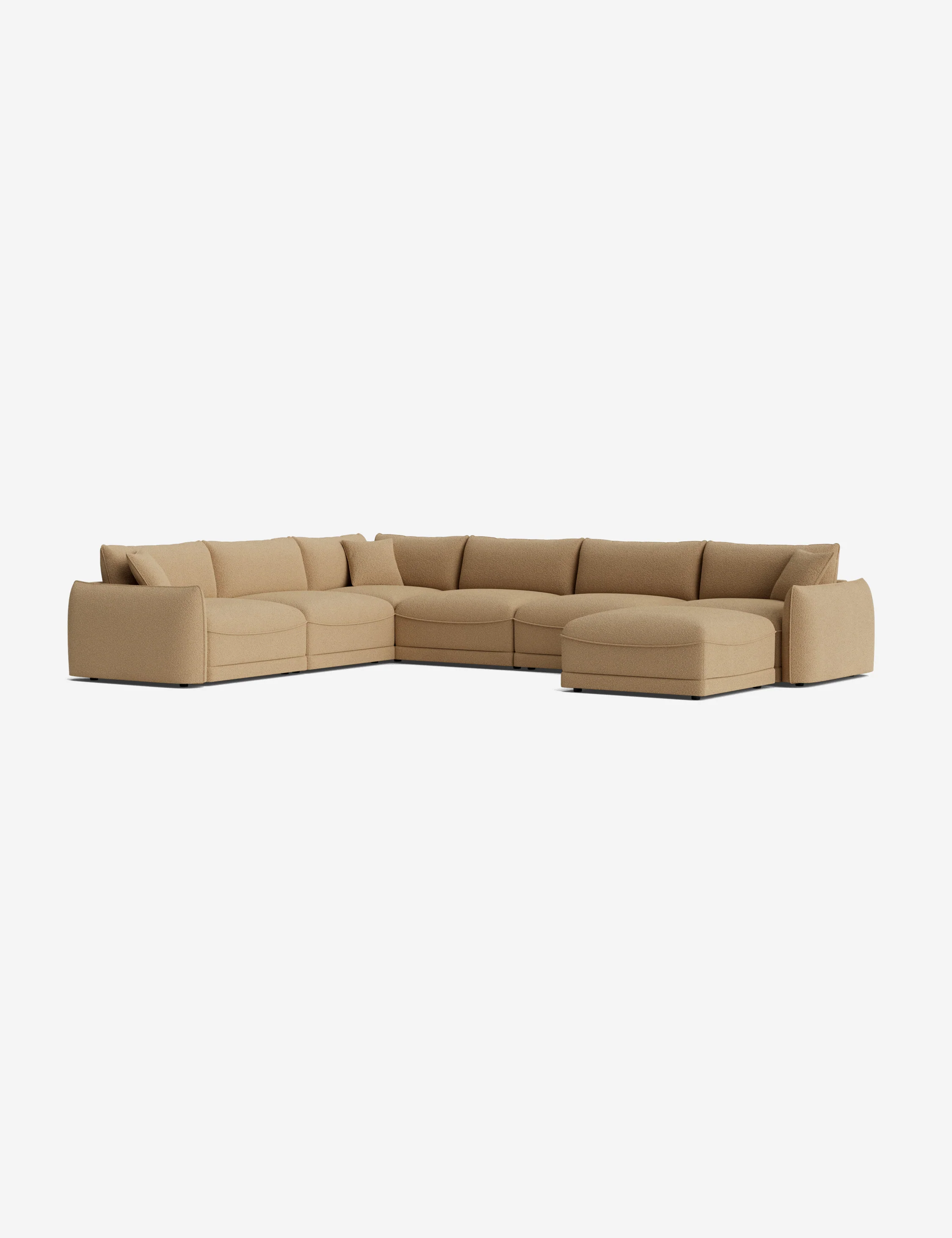 Balmer Modular Corner Sectional Sofa With Ottoman - Image 89