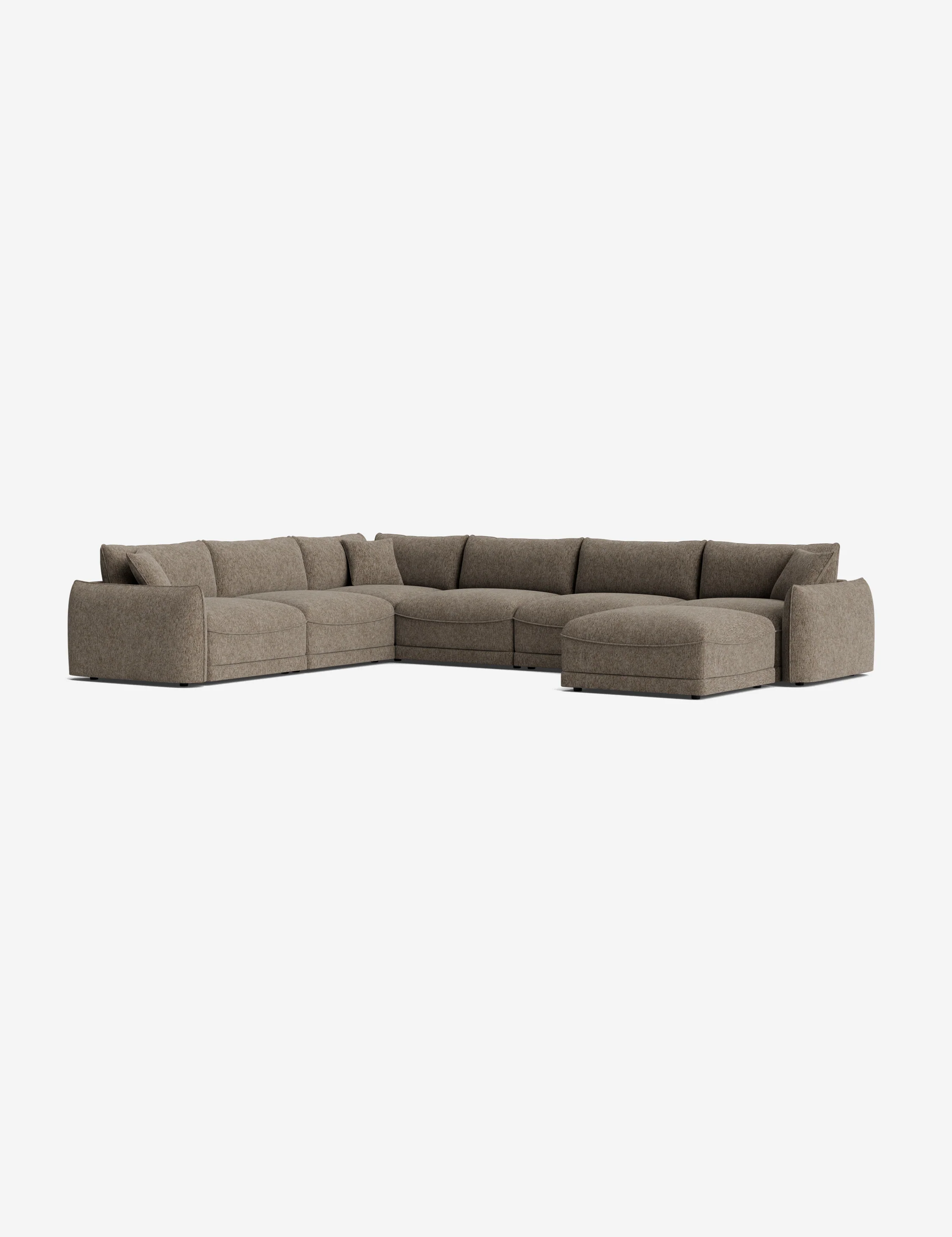 Balmer Modular Corner Sectional Sofa With Ottoman - Image 97