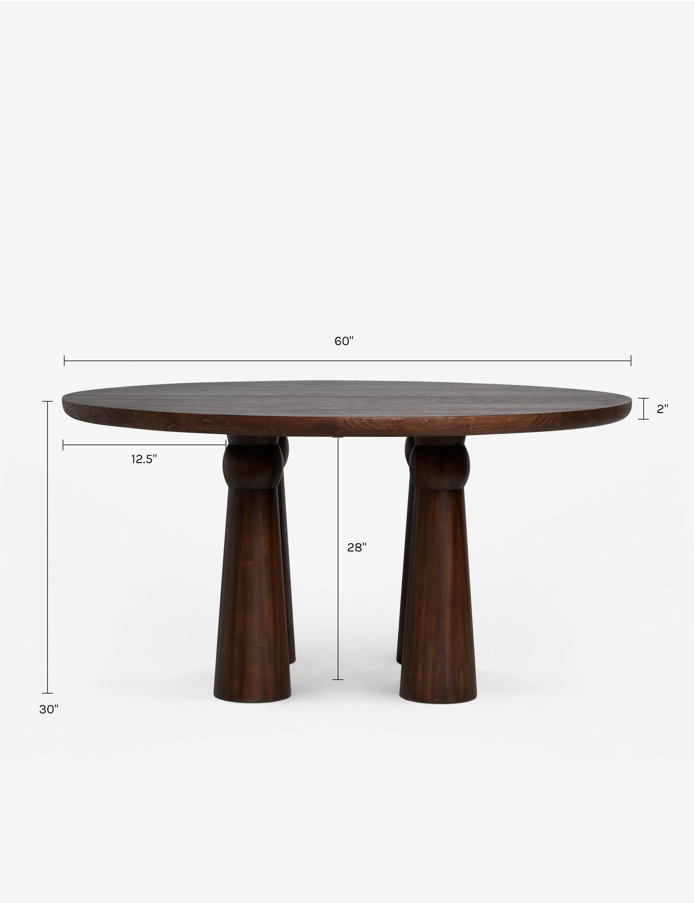 Beasley Round Dining Table - Image 11