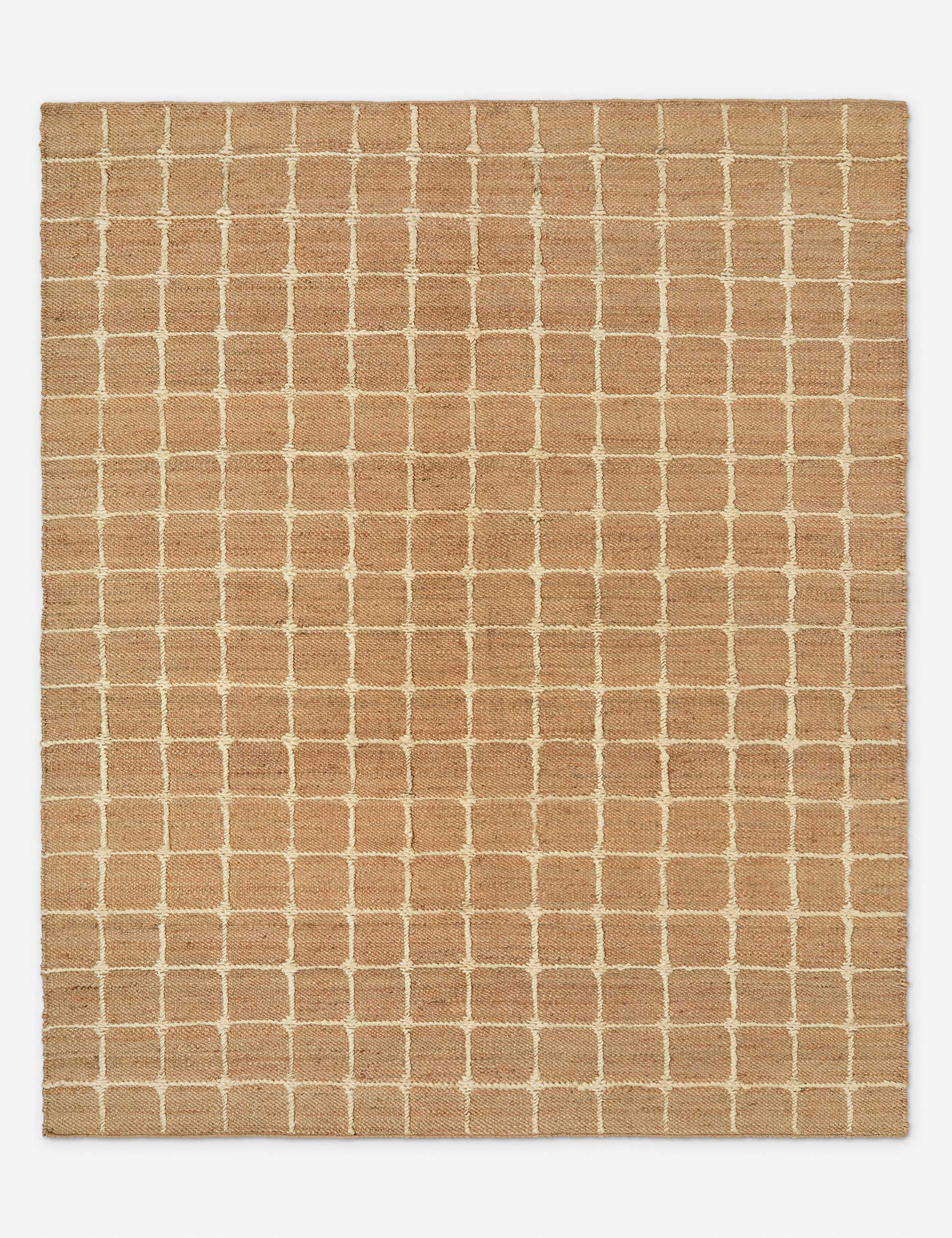 Beddow Flatweave Jute Rug Swatch by Jake Arnold, Natural - Image 6