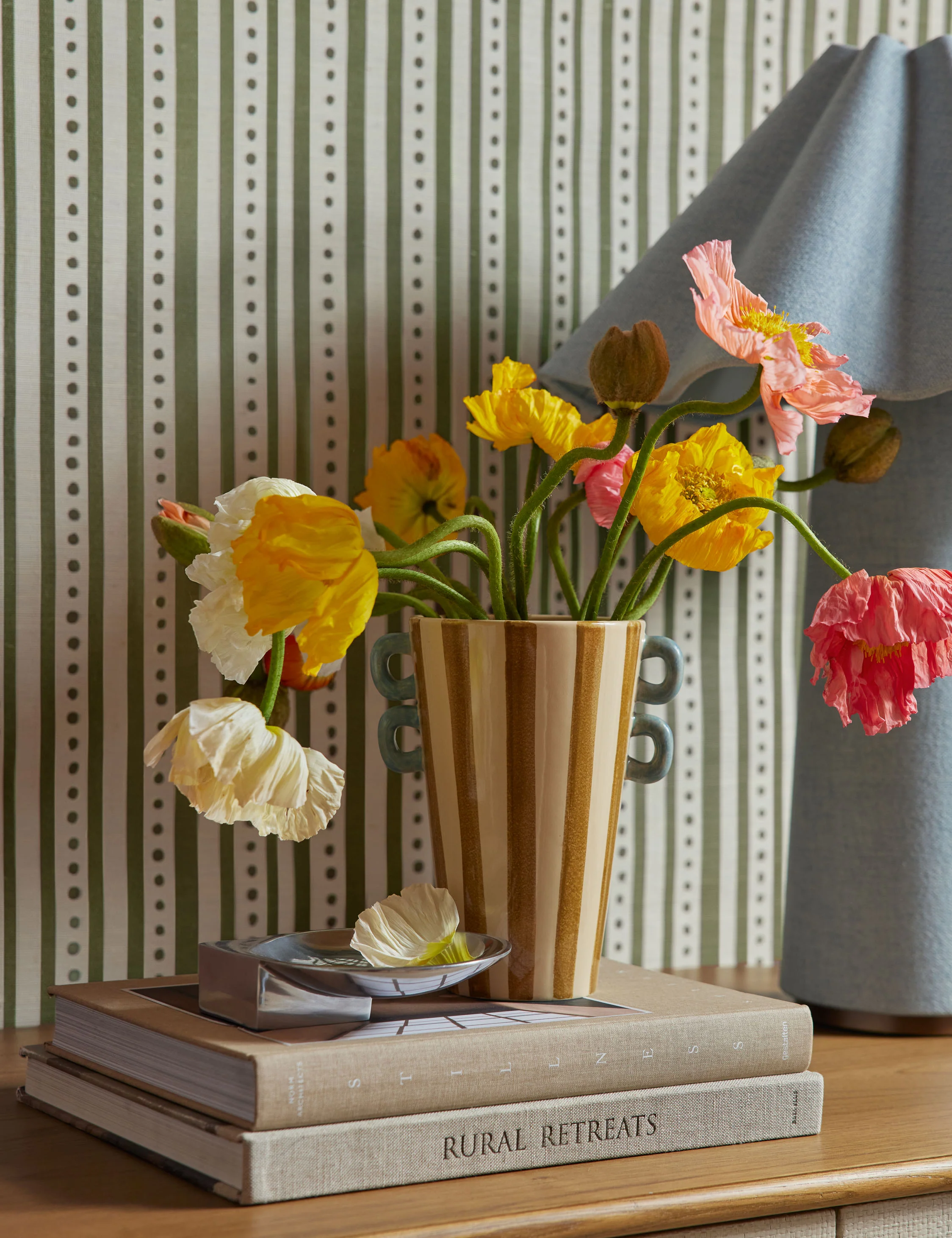 Bibbs Hand-Painted Vase - Image 7