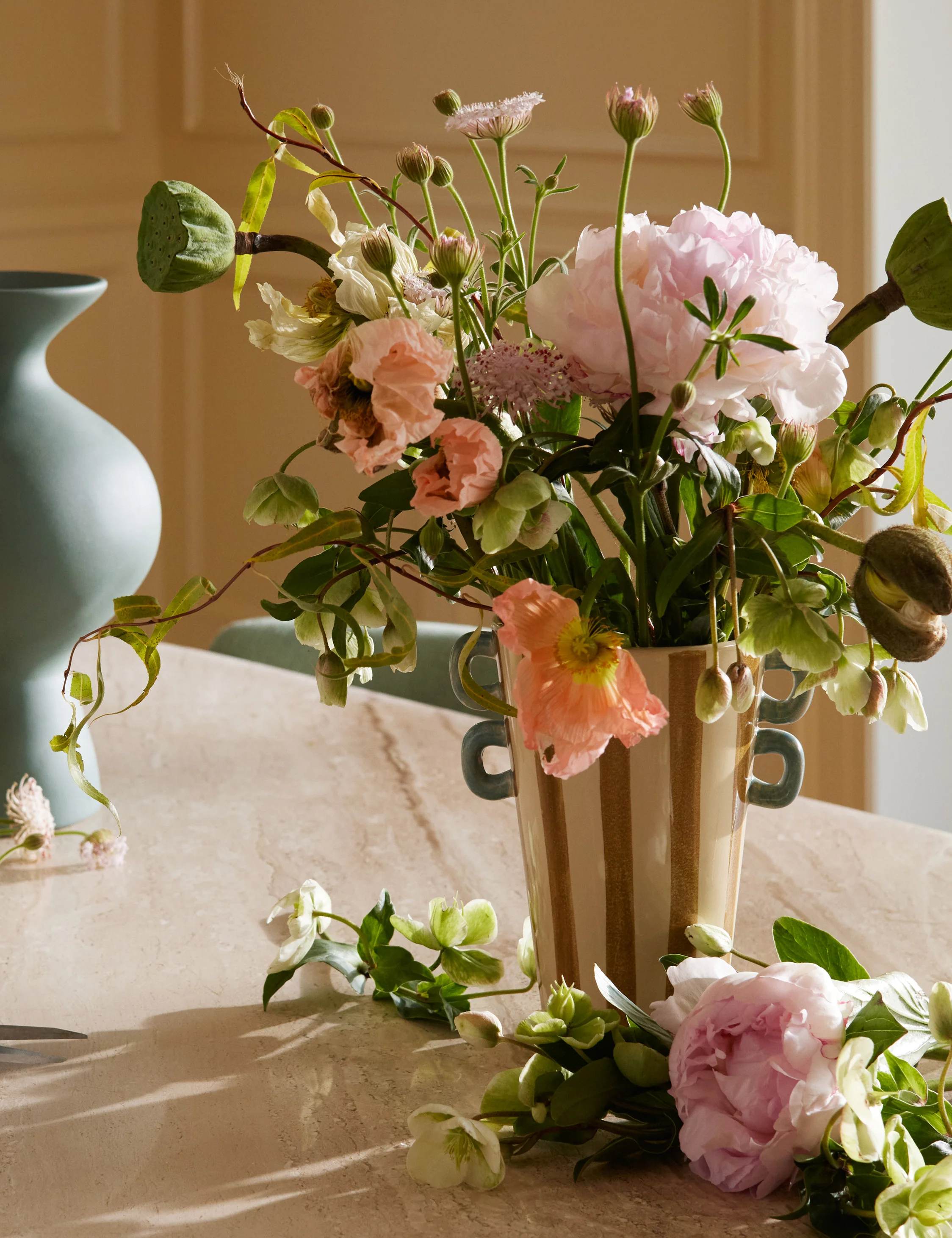 Bibbs Hand-Painted Vase - Image 9