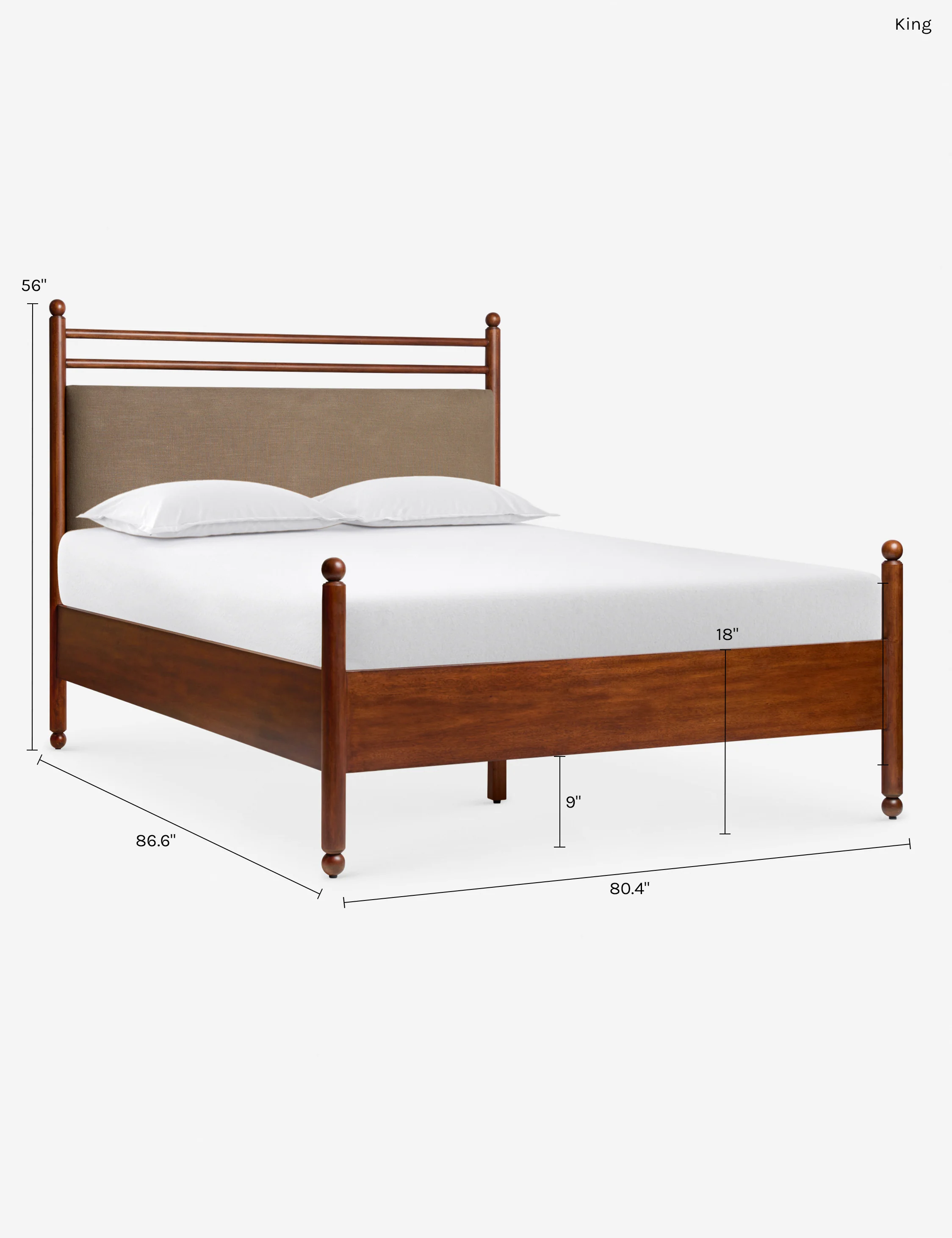 Bibury Platform Bed by Heidi Caillier - Image 10