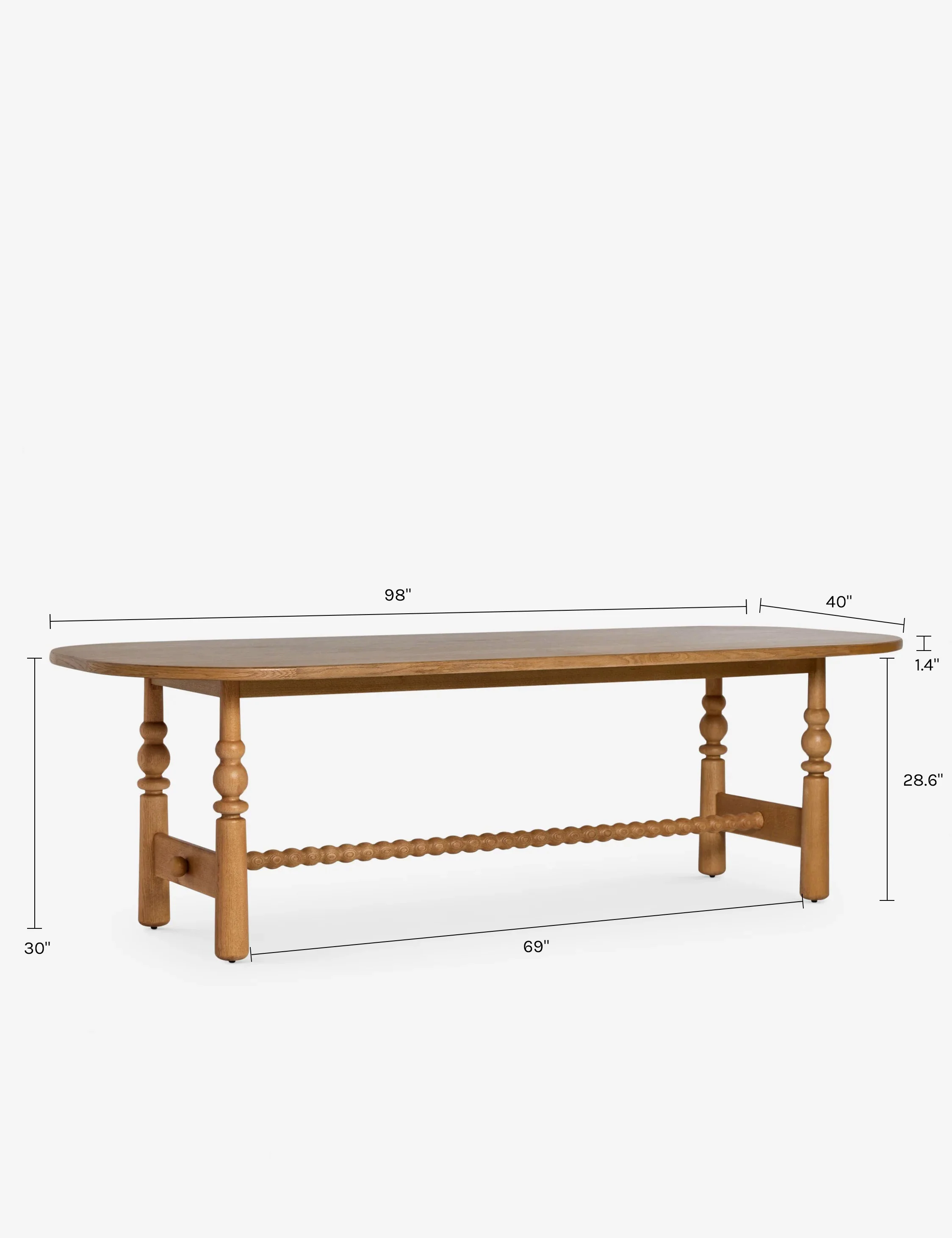 Blume Oval Dining Table - Image 21