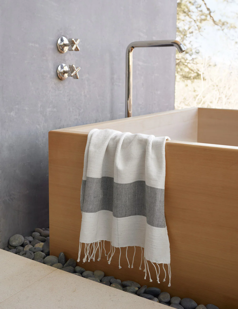 Karo Hand Towel by Bolé Road Textiles - Image 2