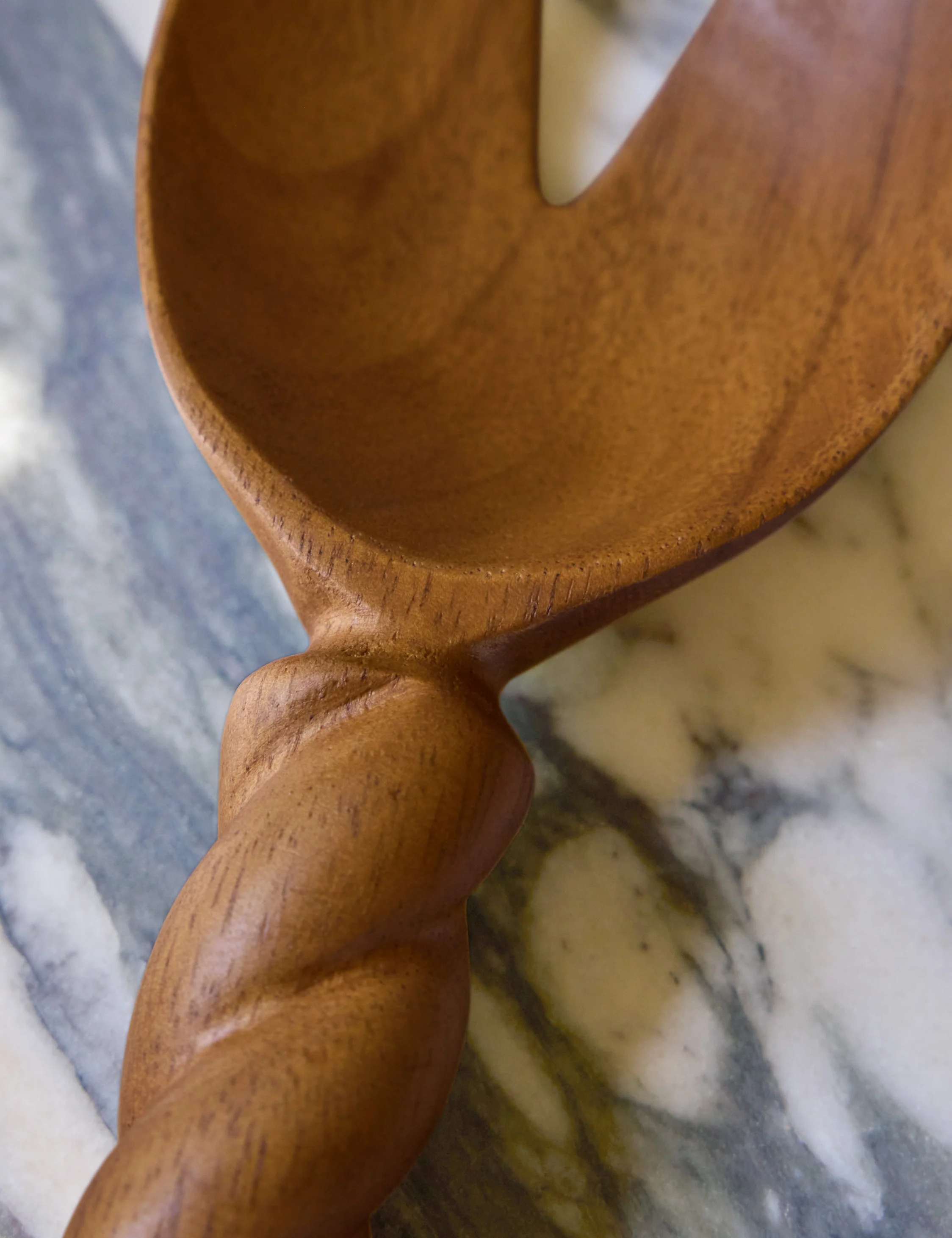 Braided Wood Salad Servers (set of 2) by Sarah Sherman Samuel - Image 5