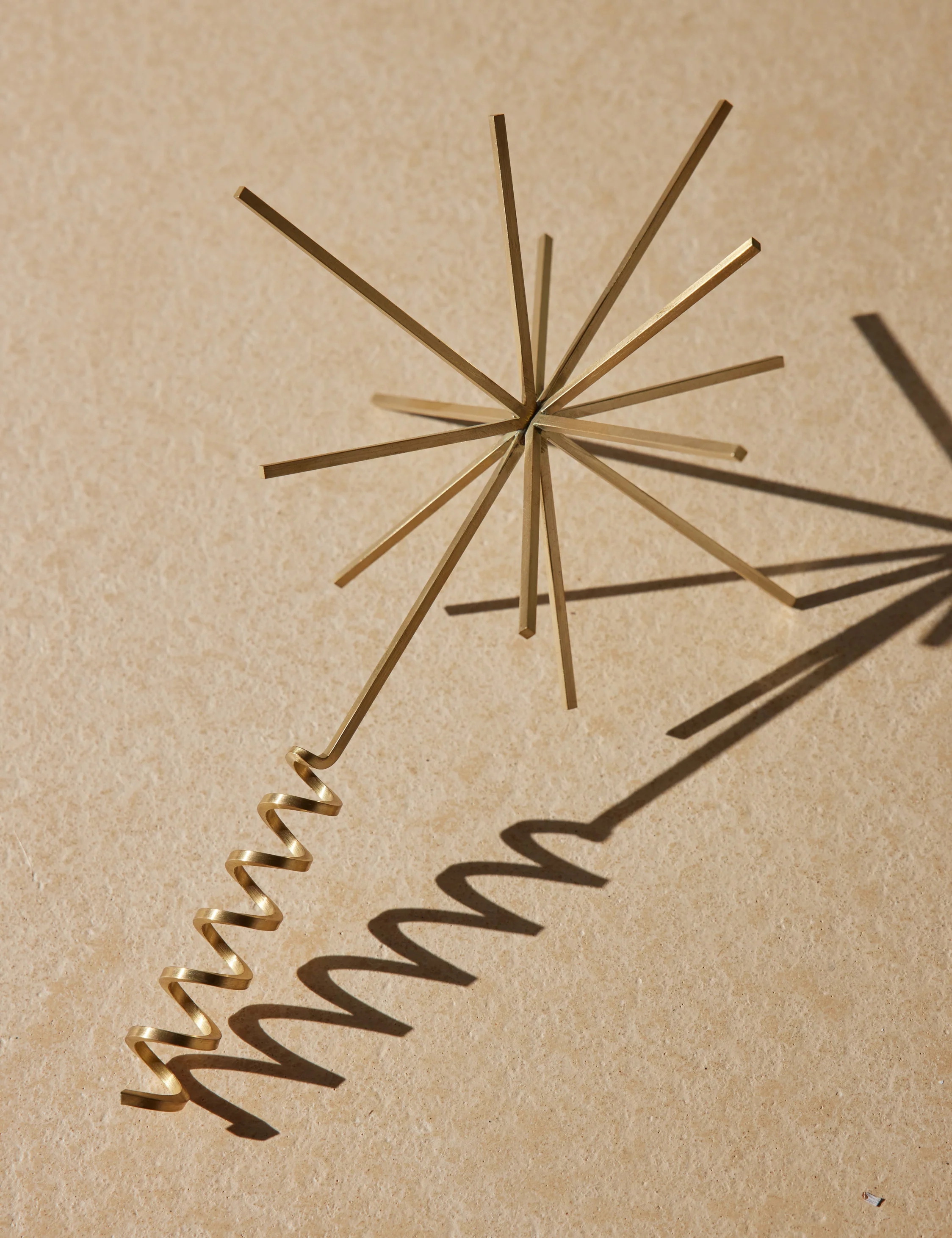 Brass Star Tree Topper by Ferm Living - Image 3